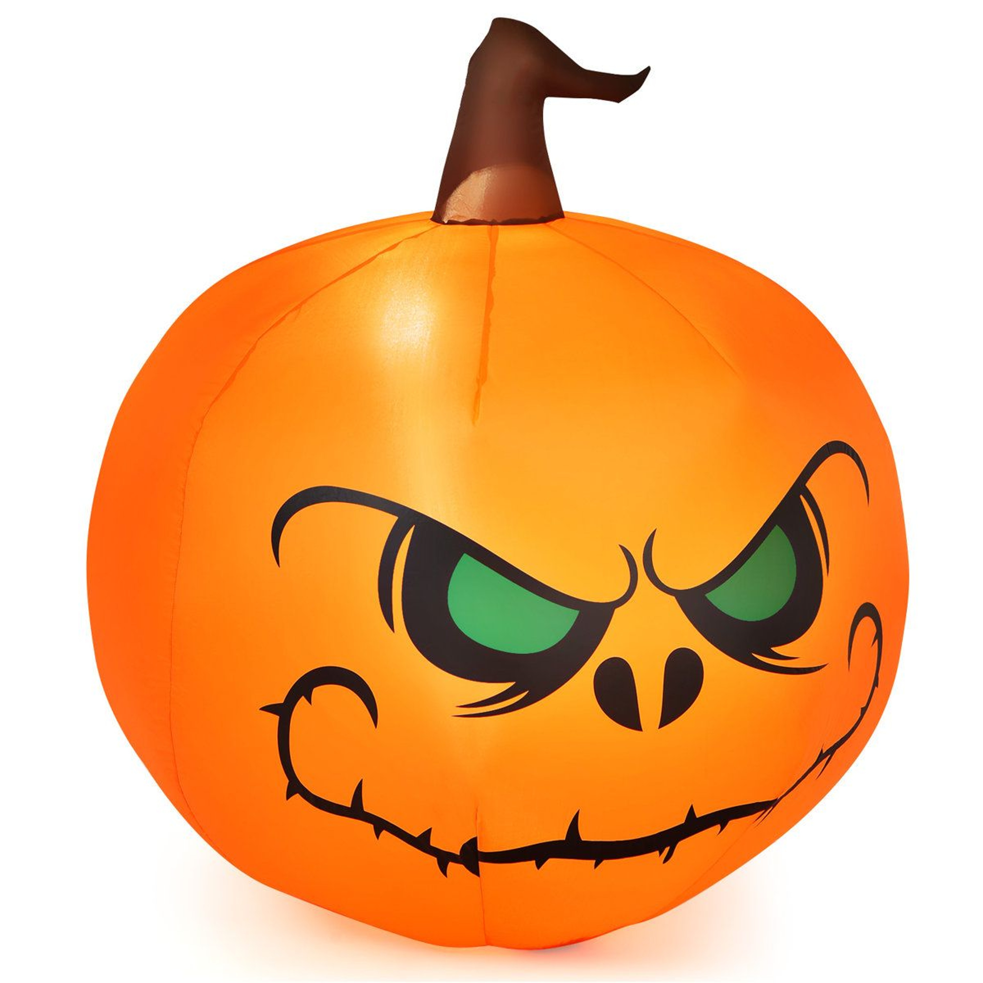 Halloween Inflatable Pumpkin With Built In LED Lights 2