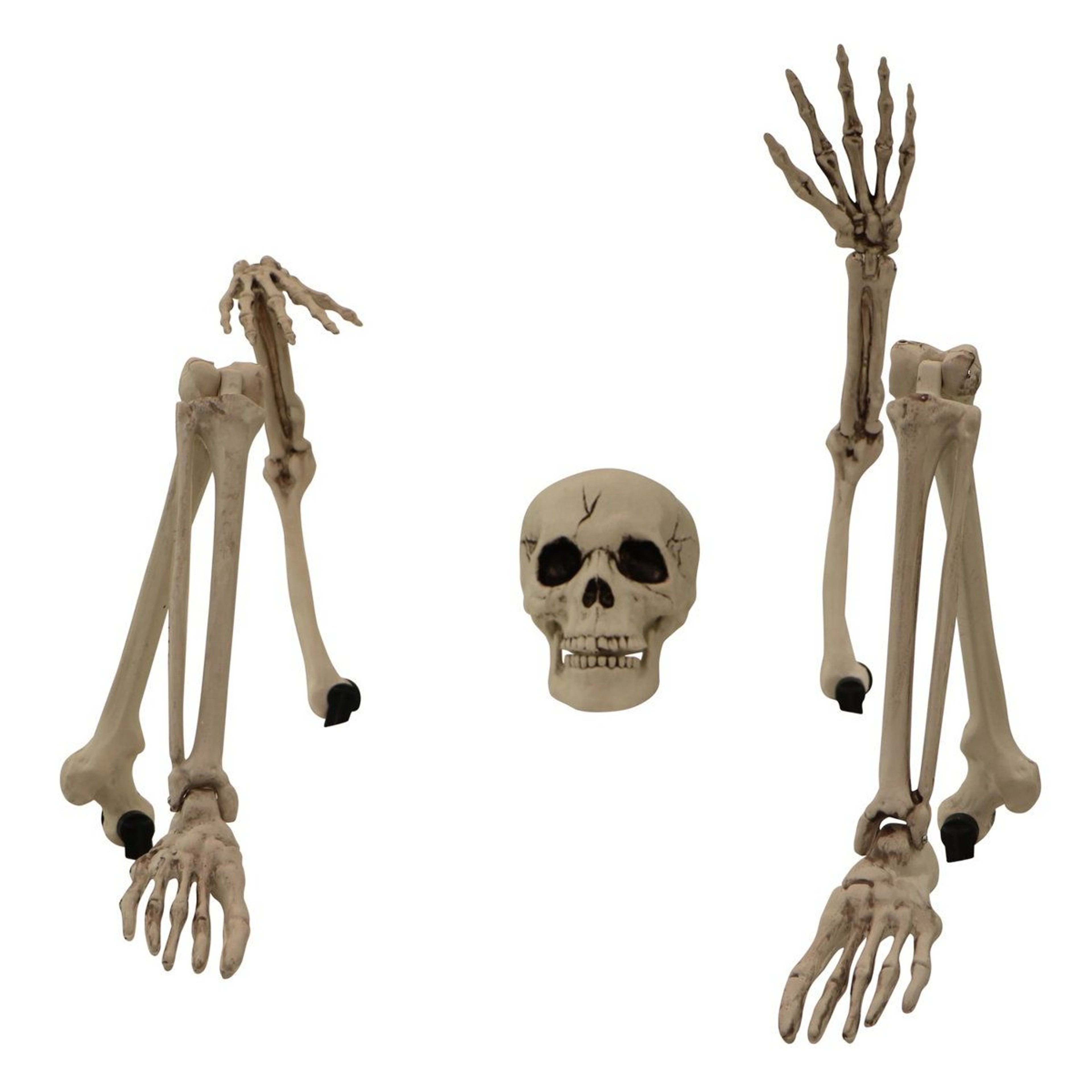 Ground Breaking Skeleton Stakes Spooky Halloween Decoration 3
