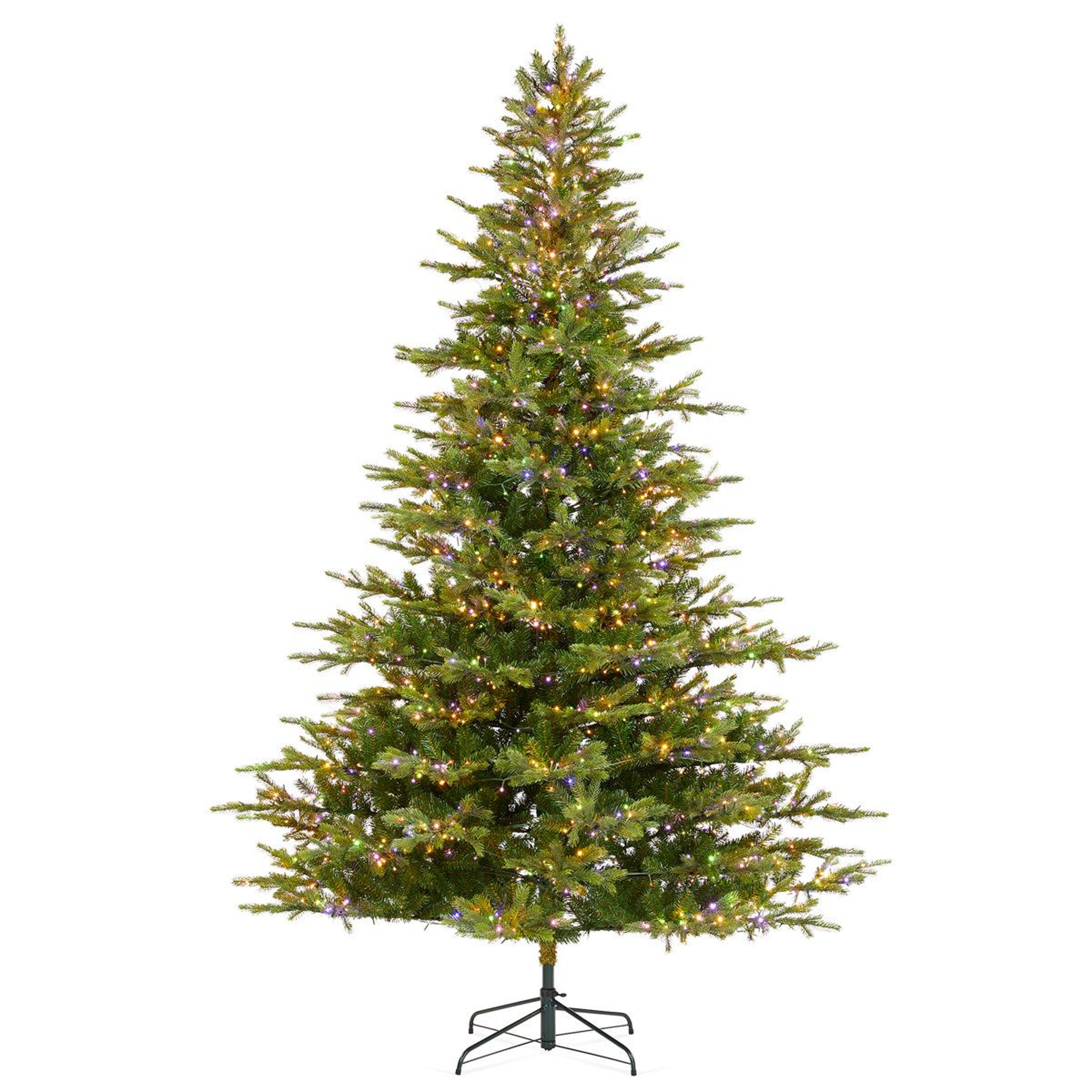 Pre Lit Artificial Christmas Tree With LED Lights And Remote Control 2