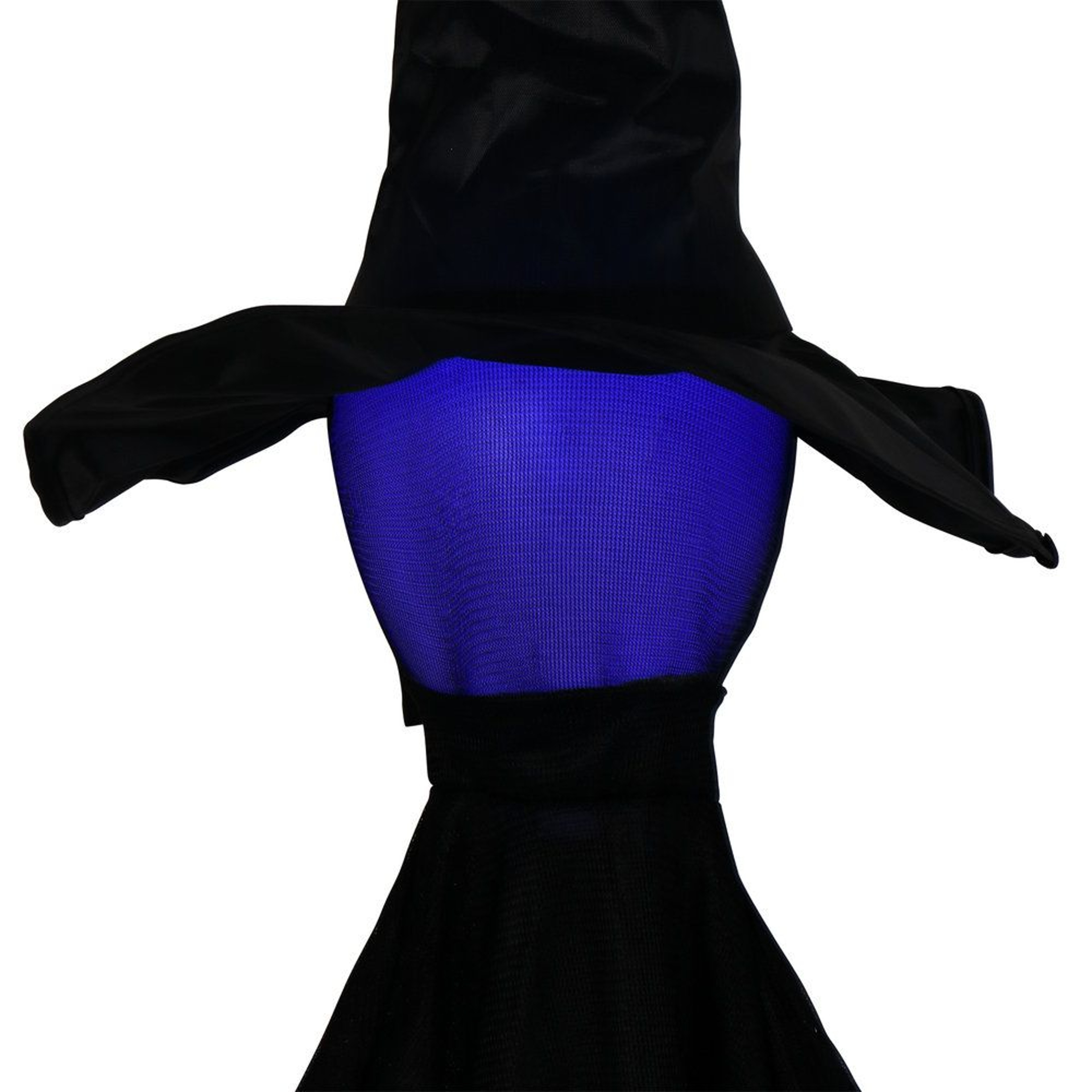 Halloween Standing Black Witch Decoration With LED Lights And Spooky Sounds 2
