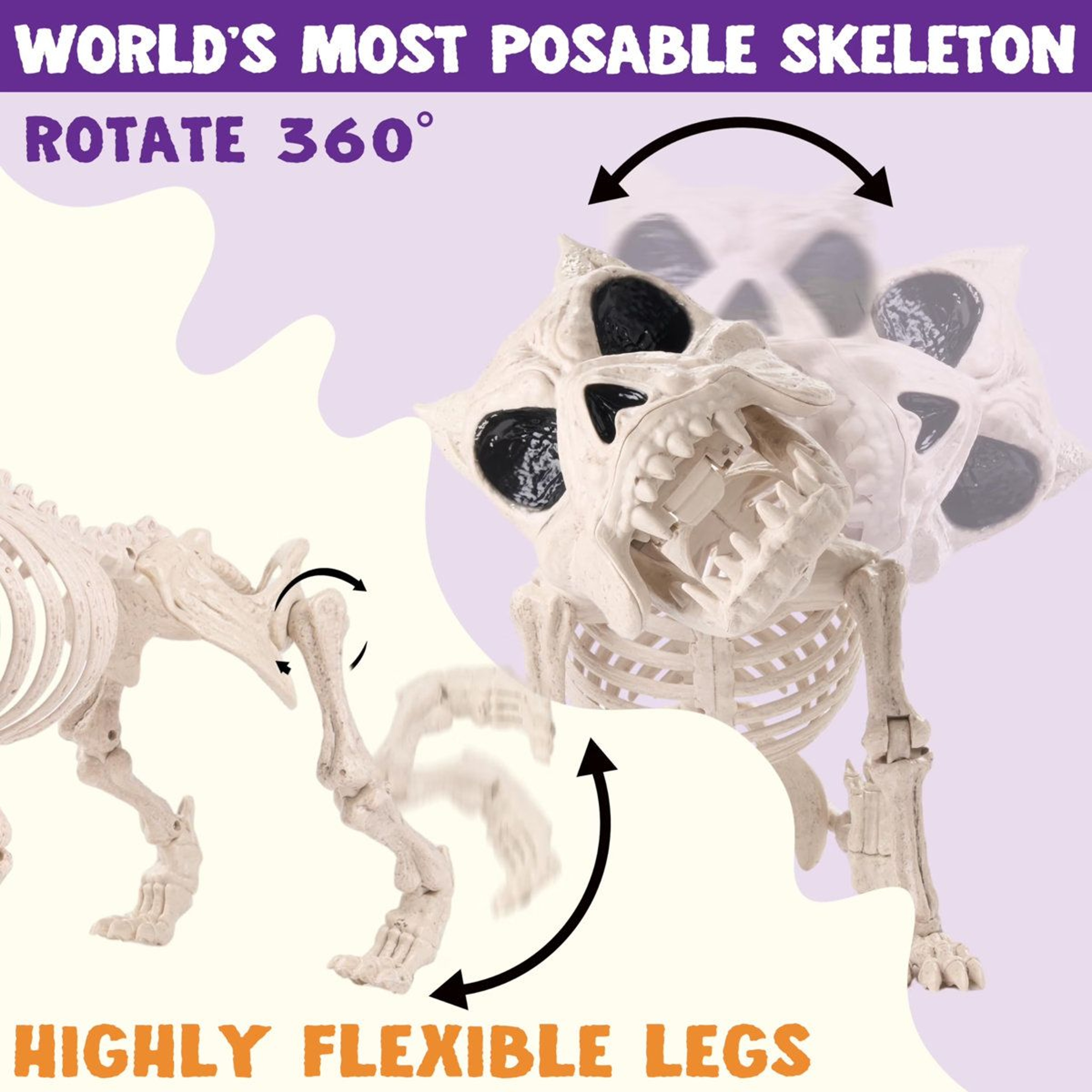 Freestanding Halloween Outdoor Decoration Black Plastic Figurine 2