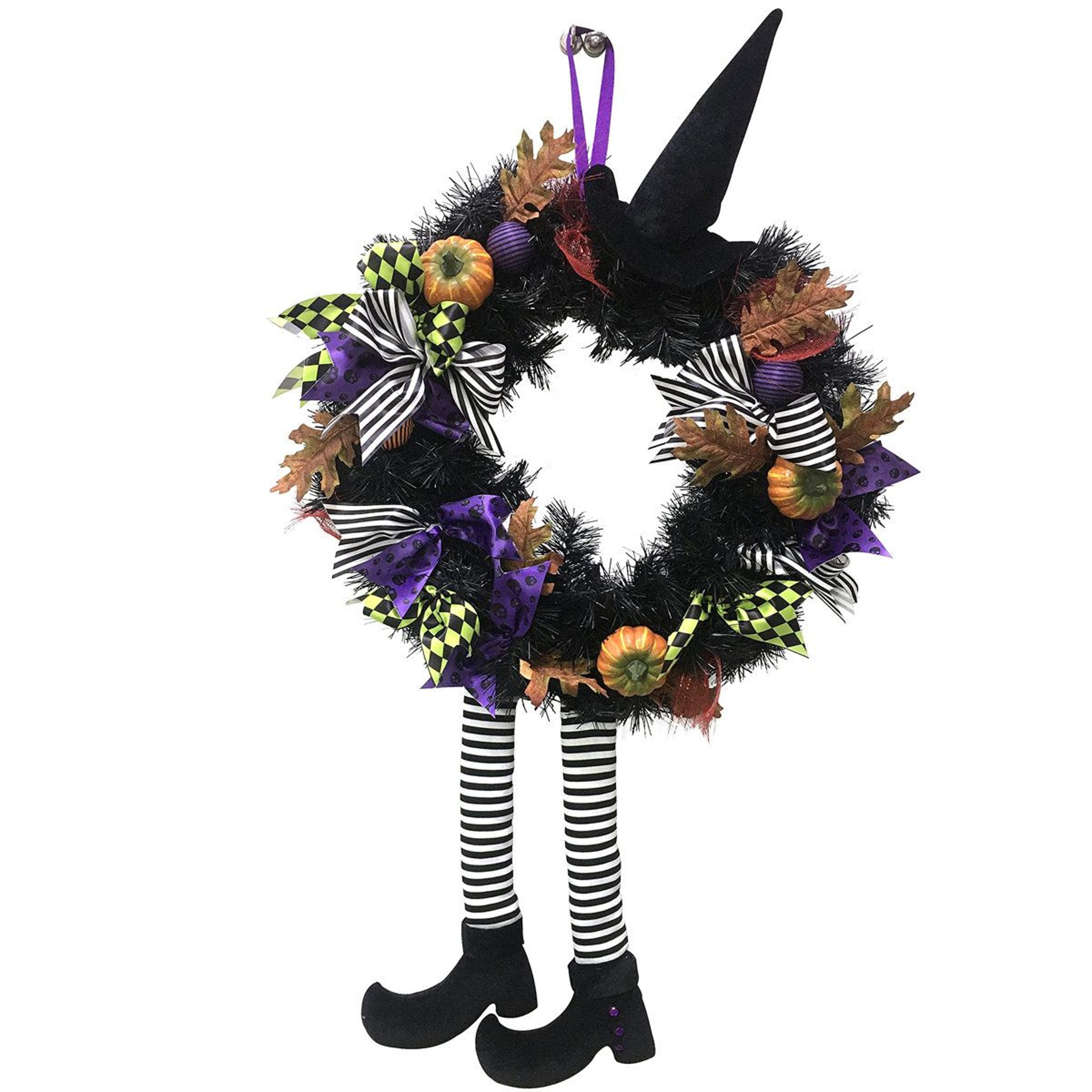 Handcrafted Artificial Tinsel Wreath For Outdoor Decoration 0