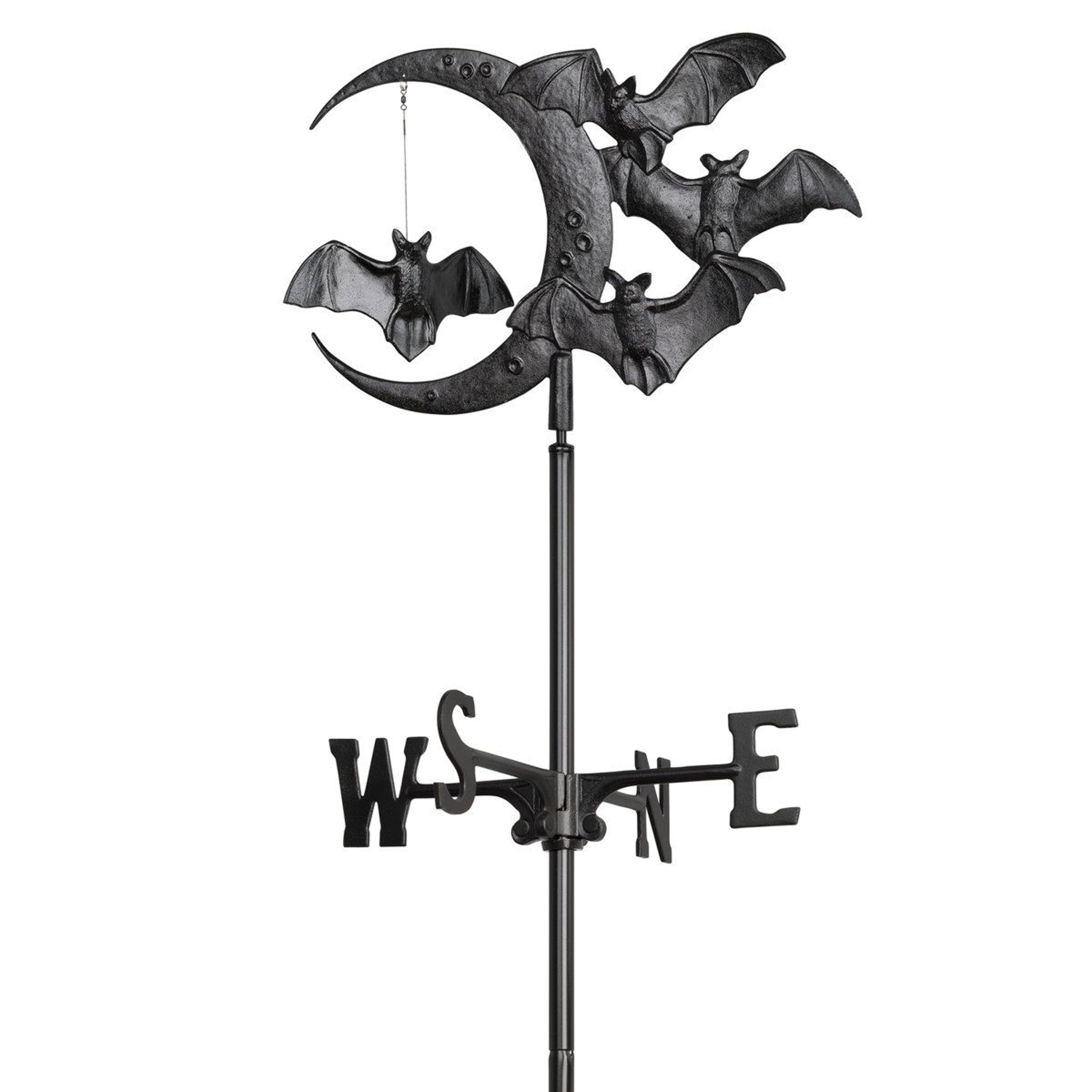 Bat Weathervane Aluminum AnimalThemed Outdoor Decoration 0