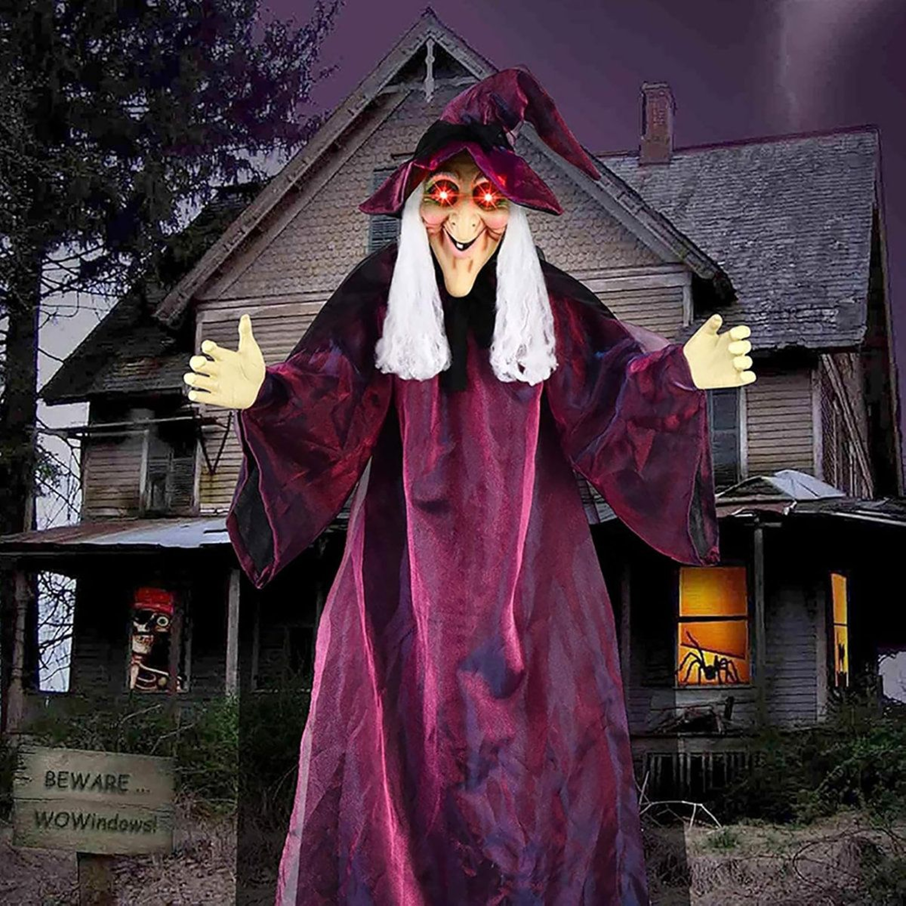 Battery Powered Red Halloween Outdoor Decoration 3