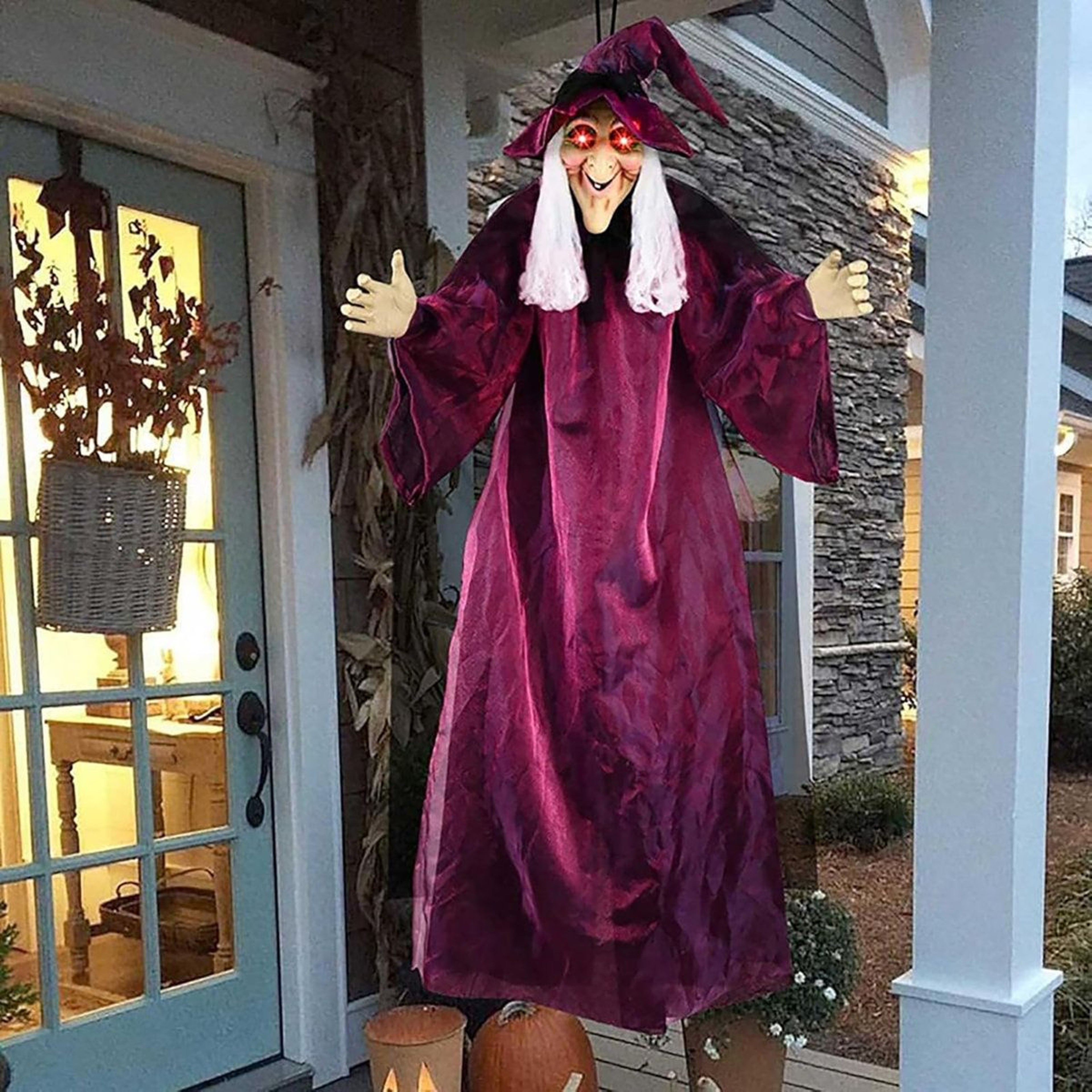 Battery Powered Red Halloween Outdoor Decoration 5