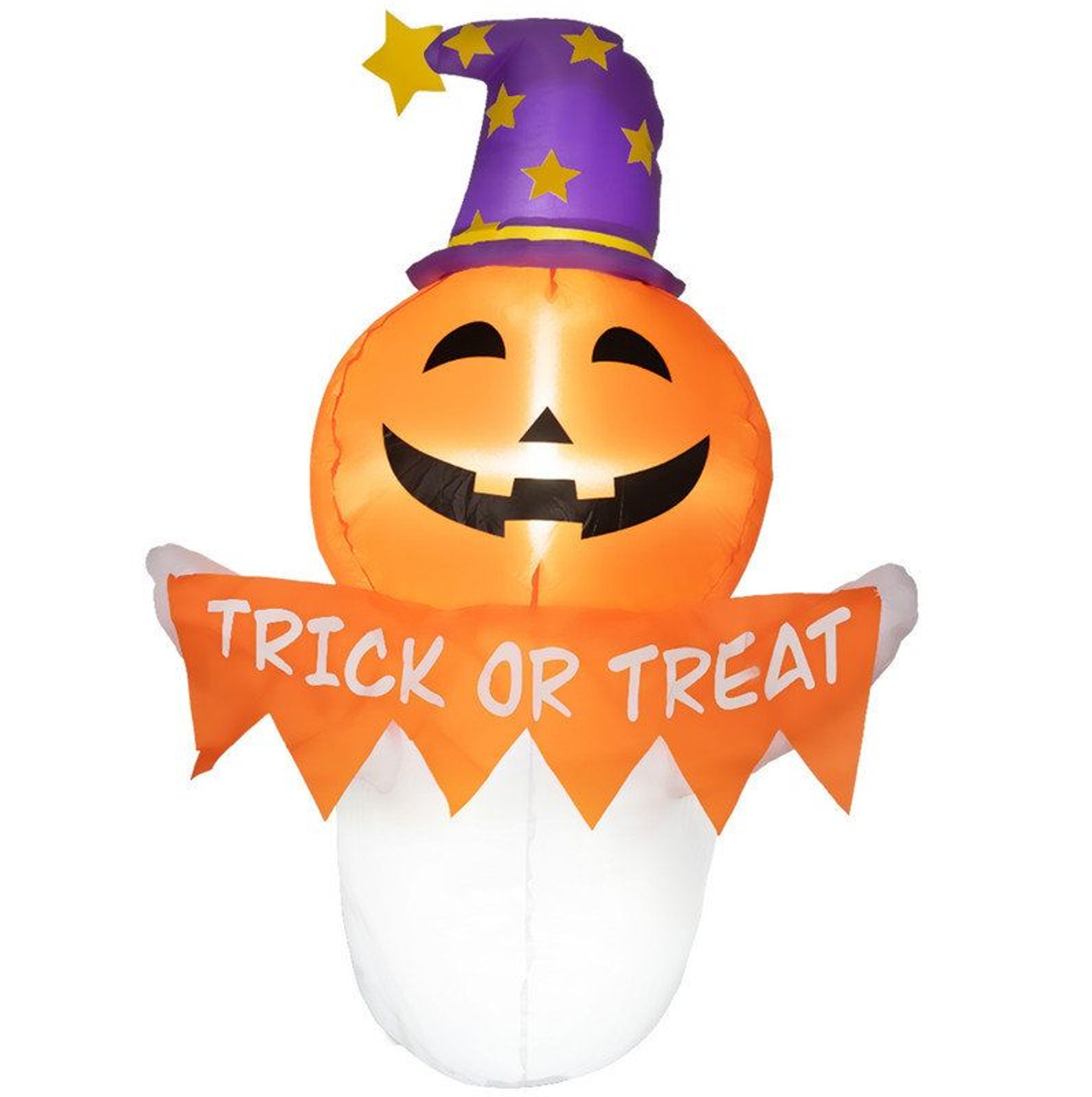 Halloween Inflatable Ghost With LED Lights For Outdoor Yard Decor 0
