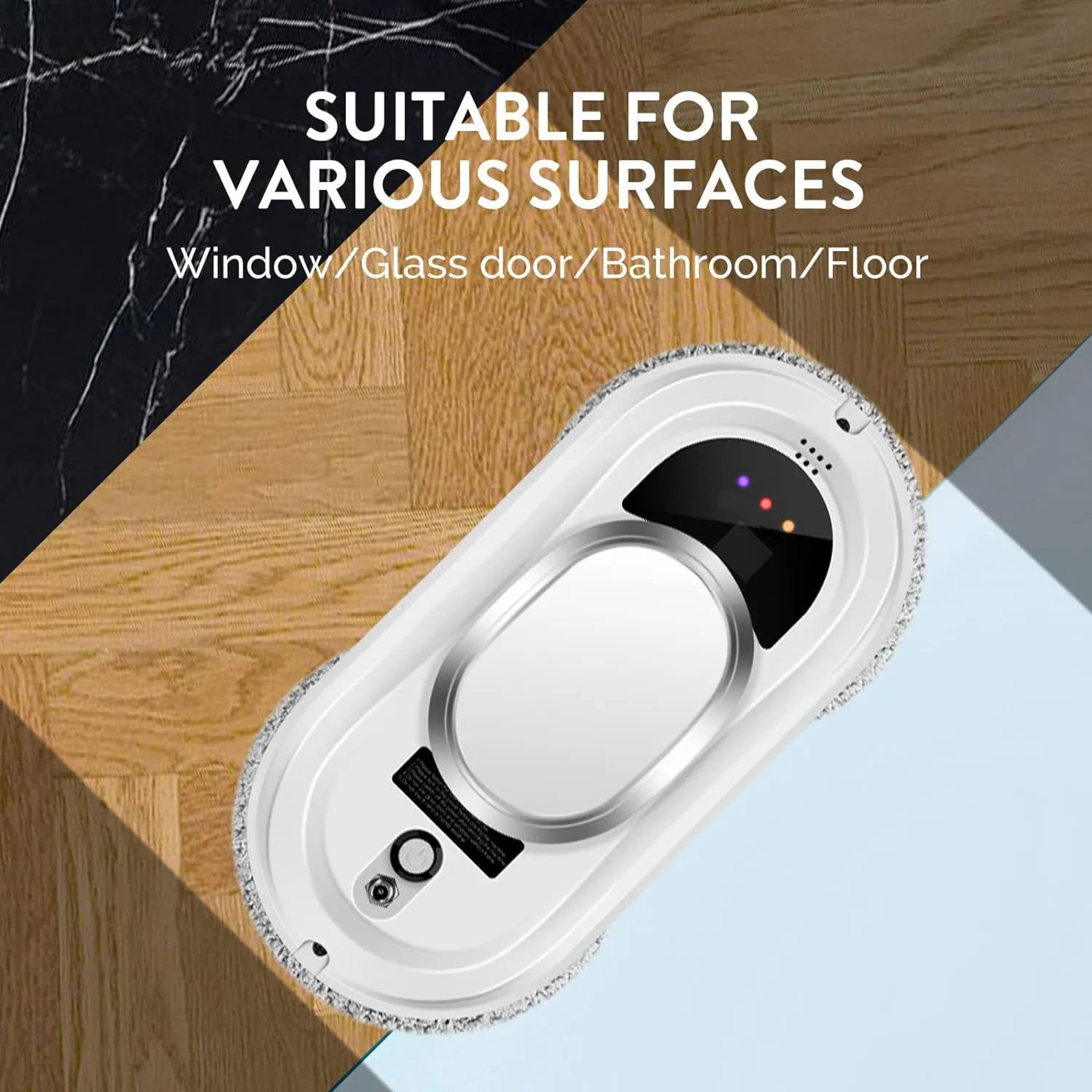 Intelligent Window Cleaning Robot Vacuum Electric Glass Limpiacristales With Remote Control For Hom 2
