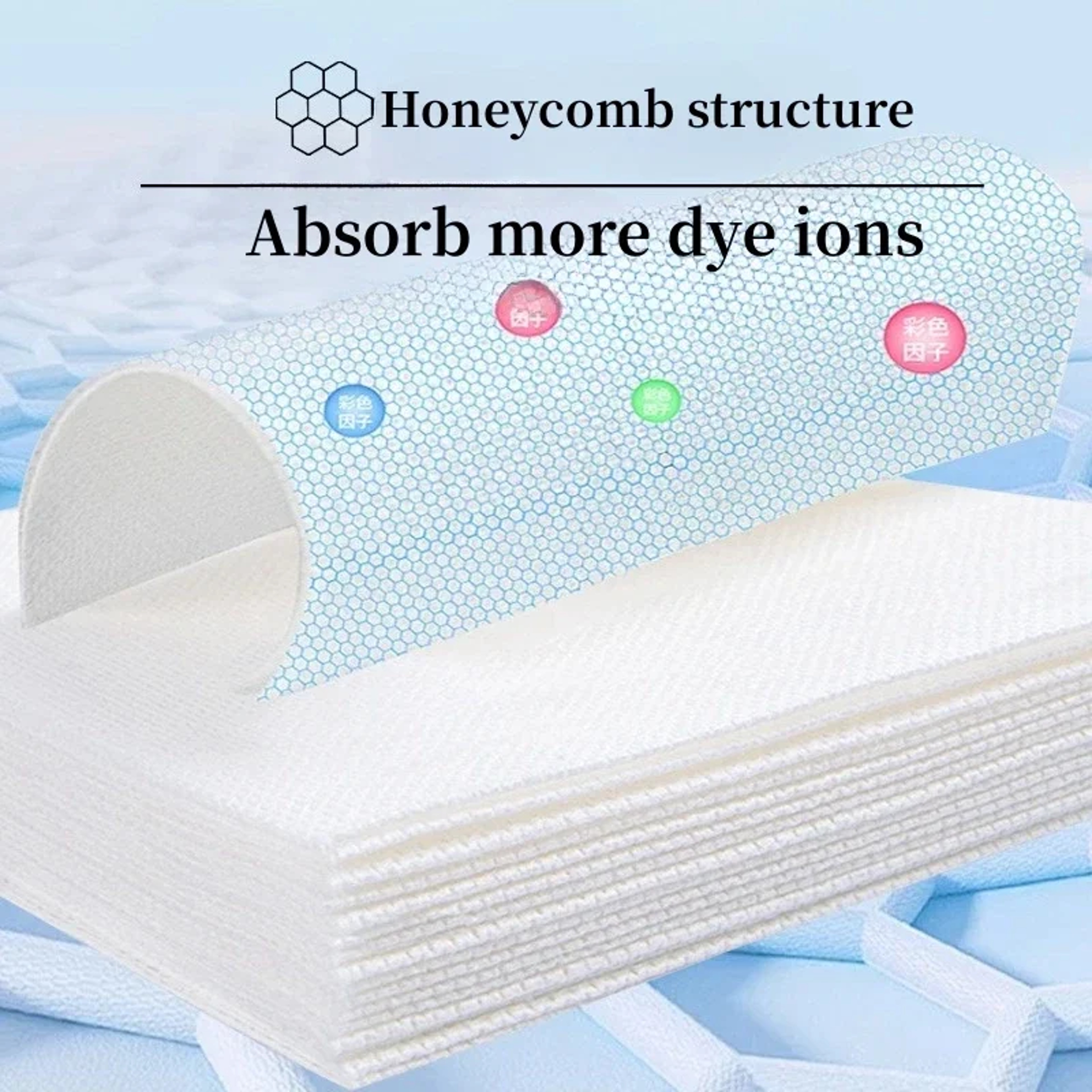 Laundry Color Catcher Sheets For Mixed Loads Anti Dye Transfer  Color Protection 3