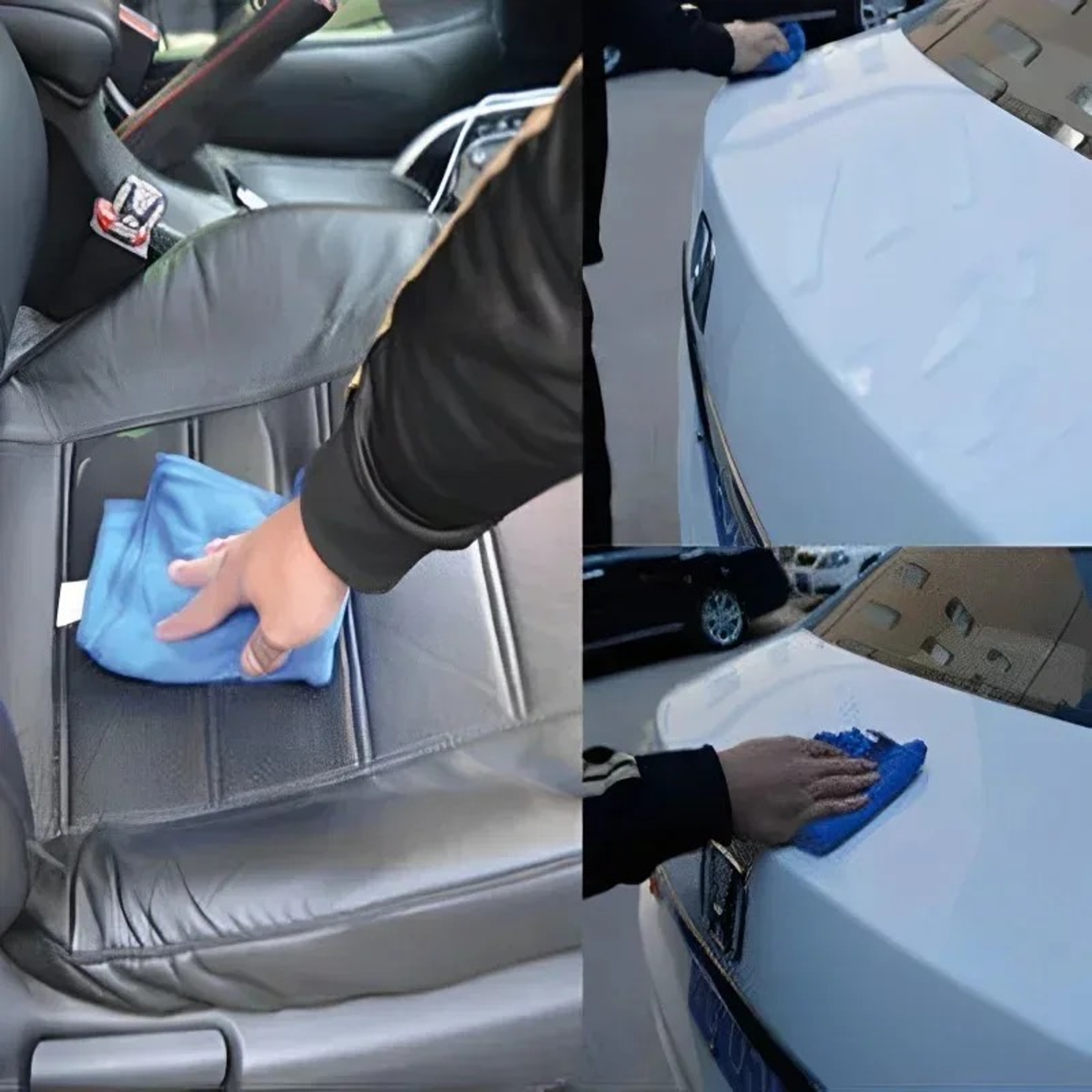 Ultra Absorbent Microfiber Car Cleaning Cloth Soft Lint-Free Car Drying Towel for Auto & Home – view 5