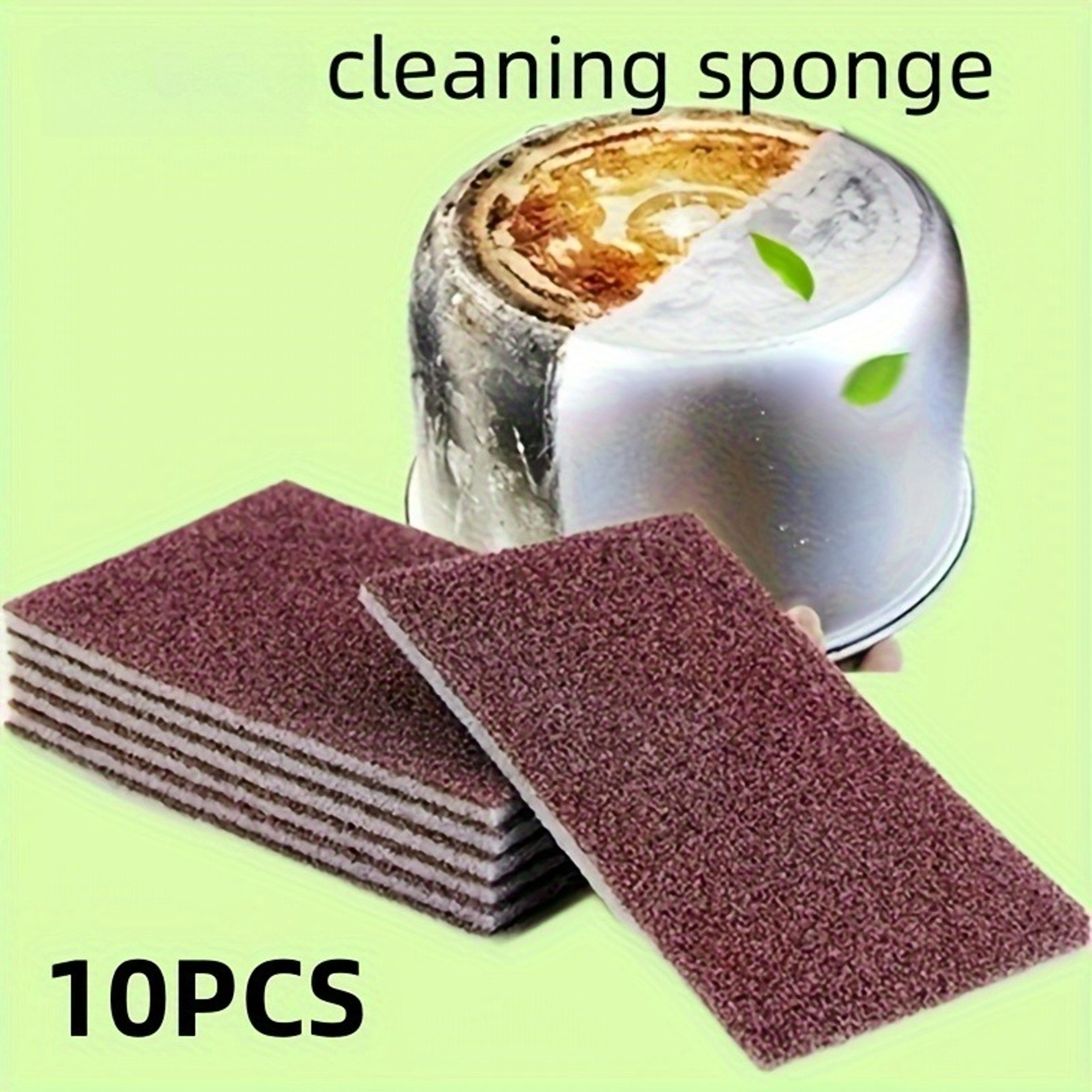 Multi Purpose Kitchen Cleaning Sponge For Pots Pans  Dishes Non Scratch Scrub Sponge 4