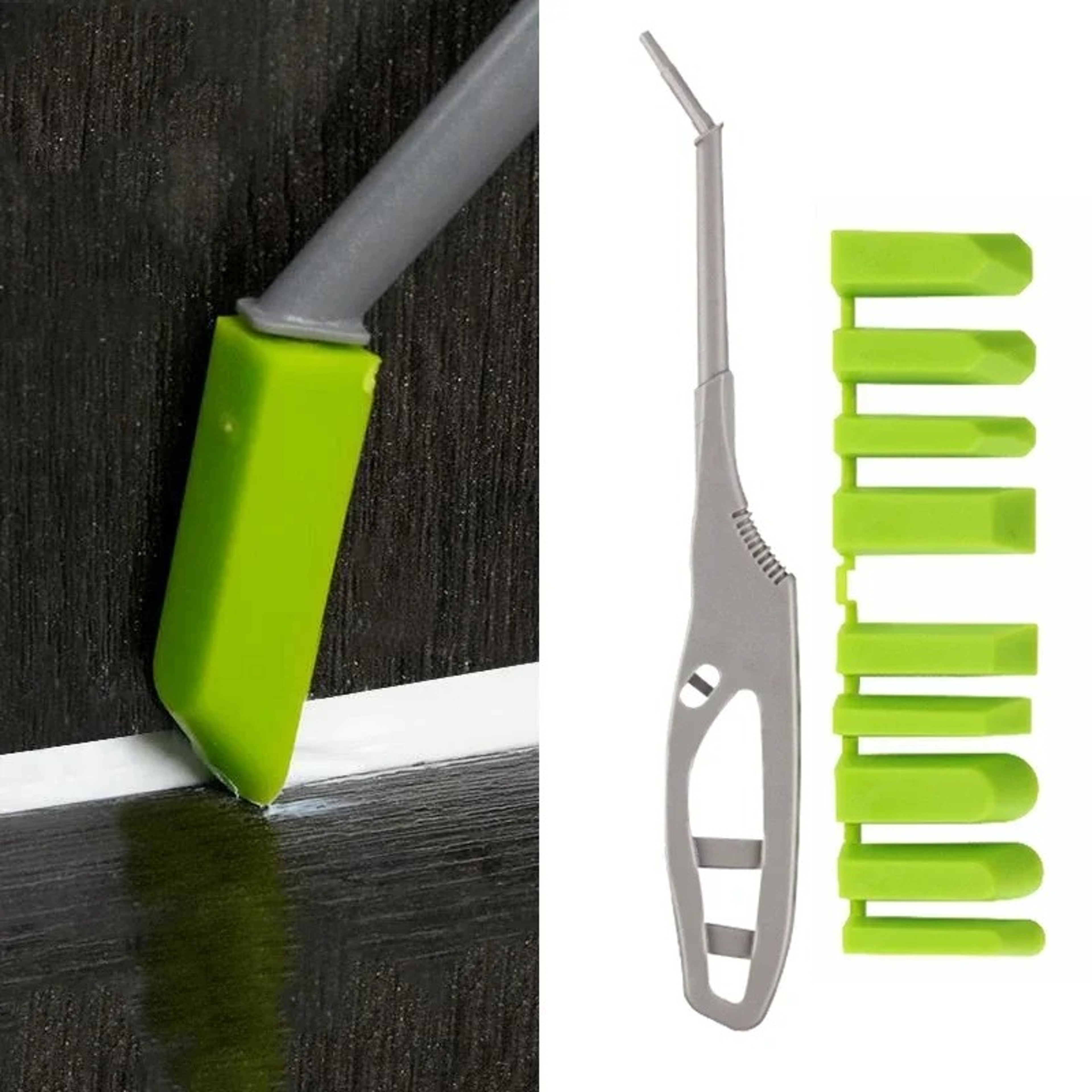 Precision Caulking Tool  Sealant Finishing Tool Kit For Smooth Bathroom  Kitchen Seals 0
