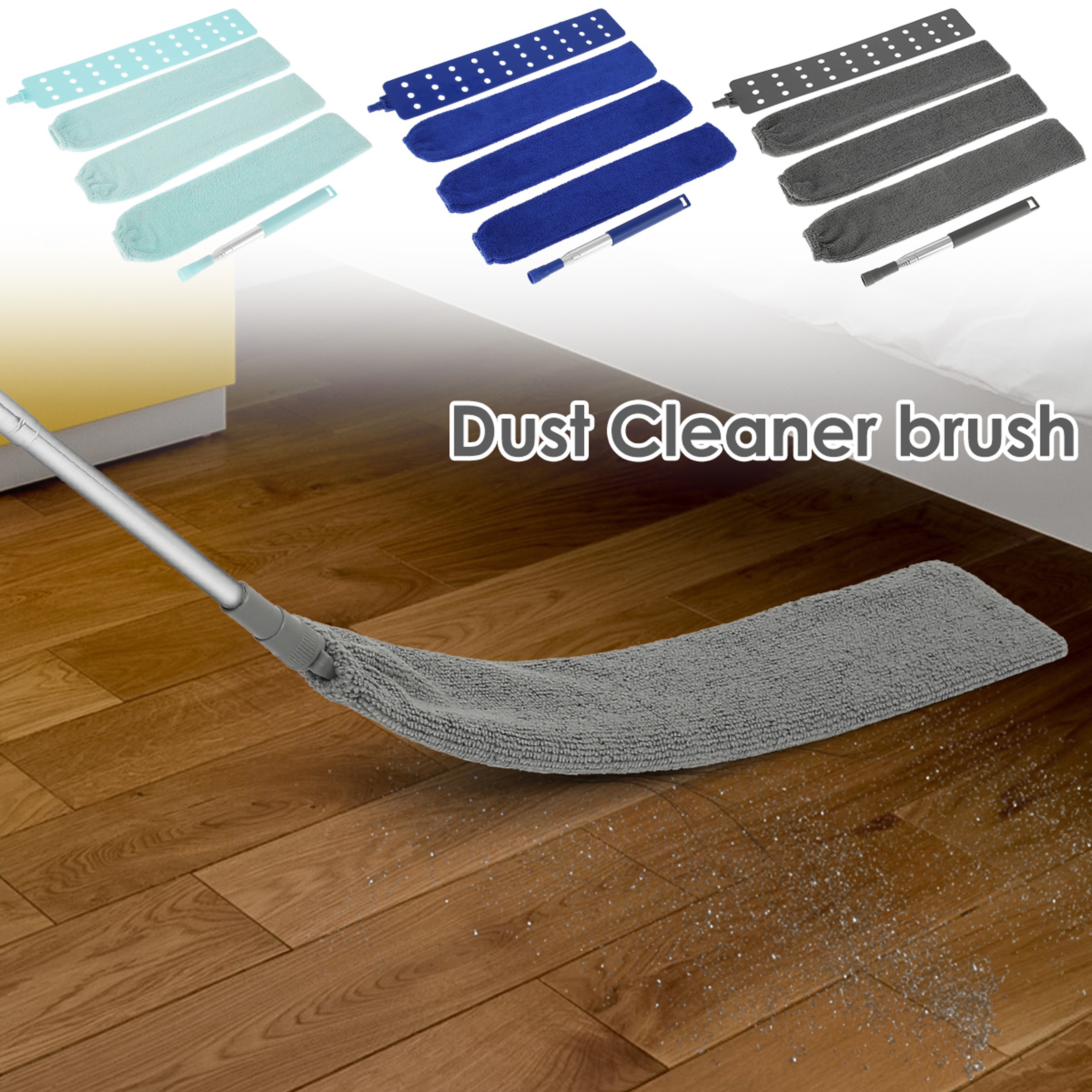 Retractable Gap Dust Cleaner with Extendable Microfiber Duster for Hard to Reach Spaces – view 2