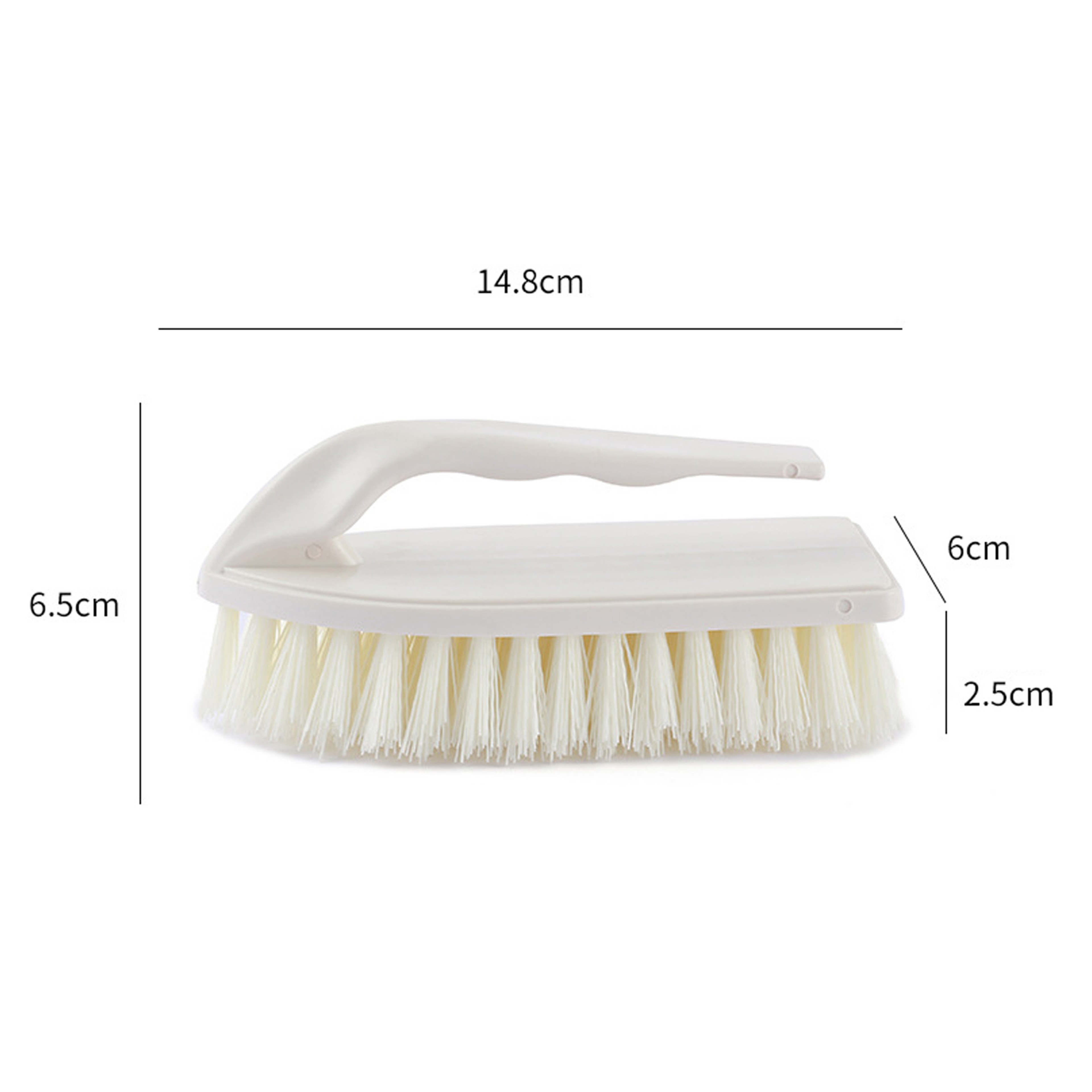 Heavy Duty Scrub Brush with Non Slip Handle for Shoes, Floors and Household Cleaning – view 6