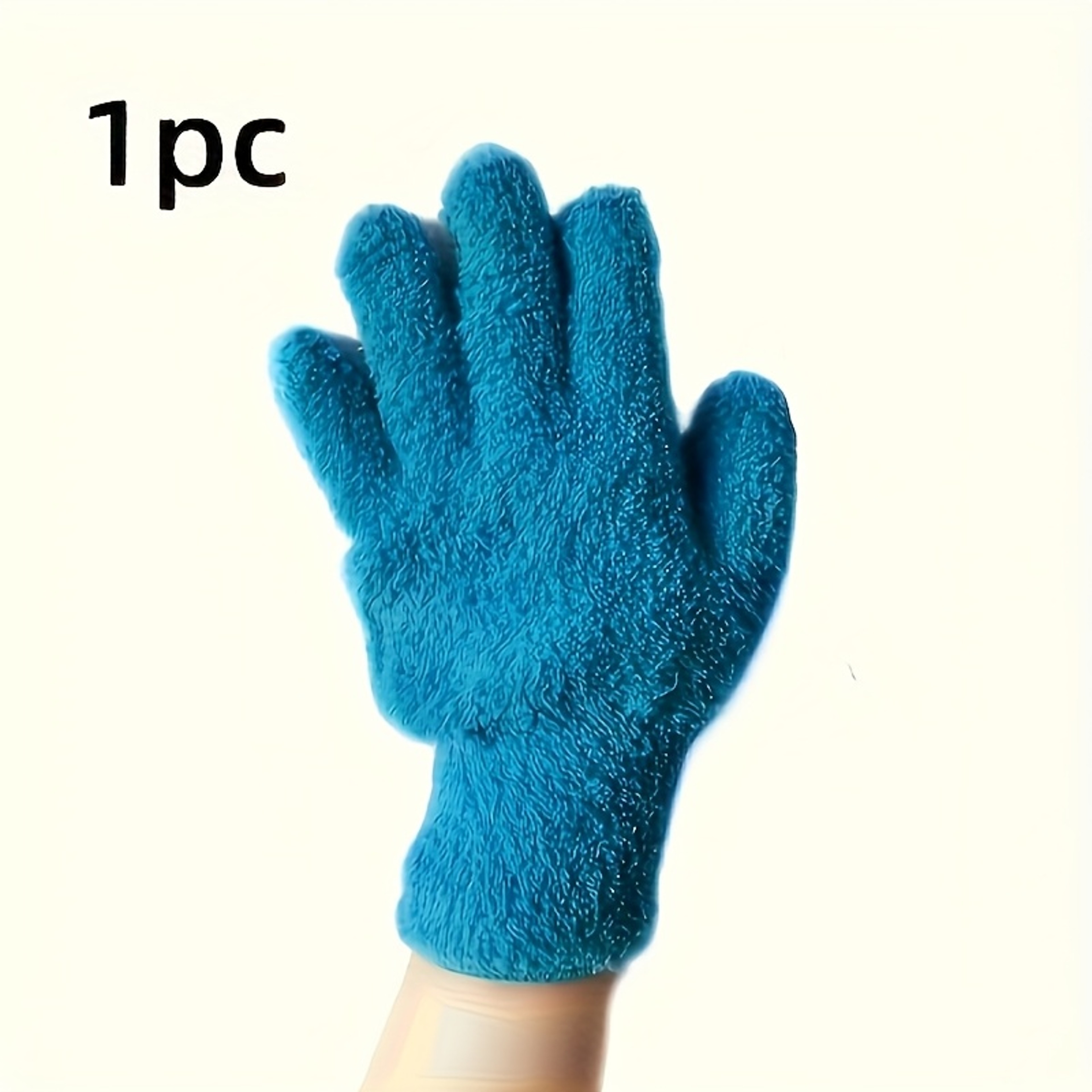 SuperSoft Microfiber Dusting Gloves Reusable Coral Fleece Dusting Cleaning Gloves for Home & Car – view 8