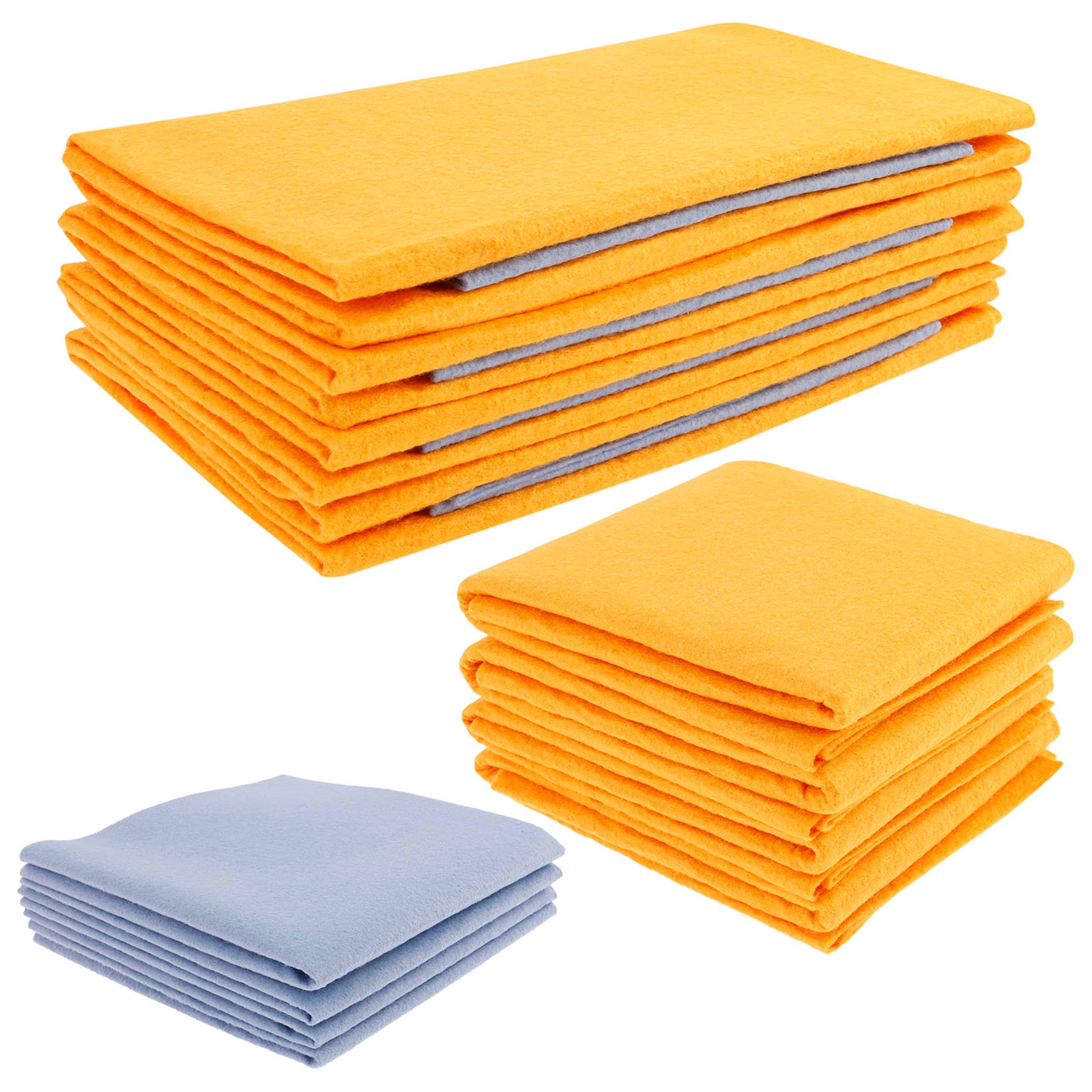 Ultra Absorbent Cleaning Cloths Reusable Shammy Towels For Kitchen Bathroom  Car Care 0