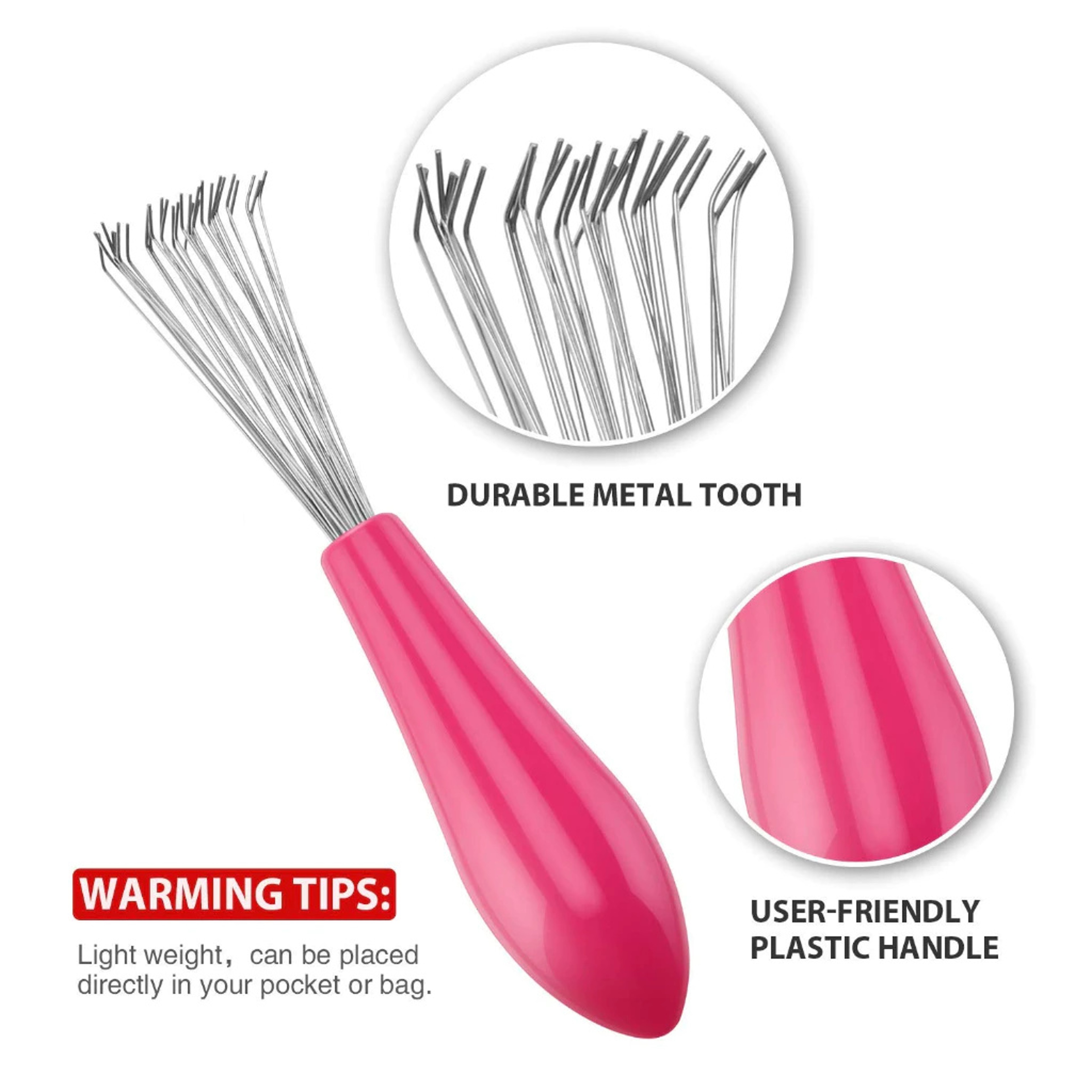 Precision Hair Brush Cleaner  Comb Cleaning Tool For Fast Hair  Dust Removal 3