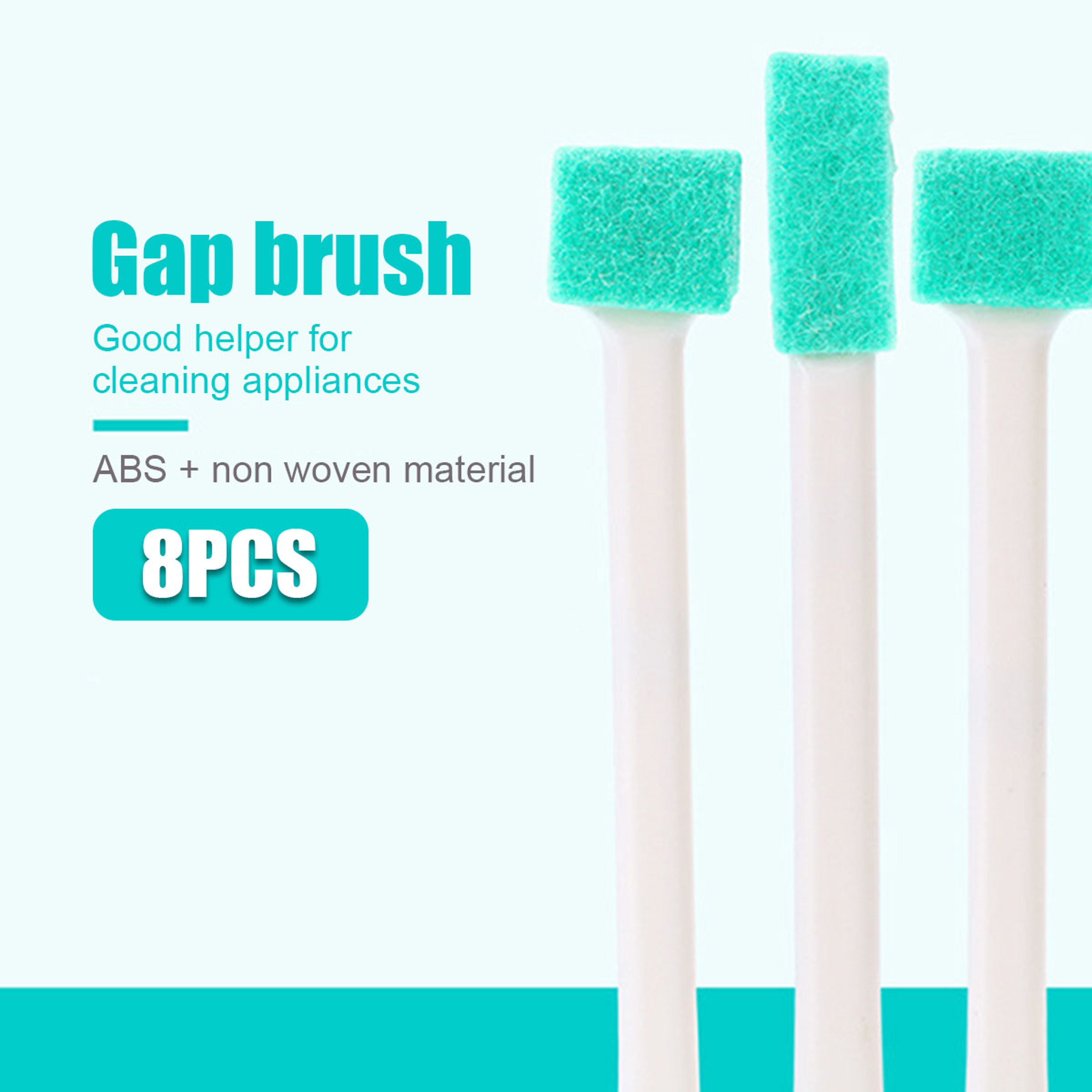 Piece Crevice Cleaning Brush Set for Window Tracks, Gaps & Detail Cleaning – view 2