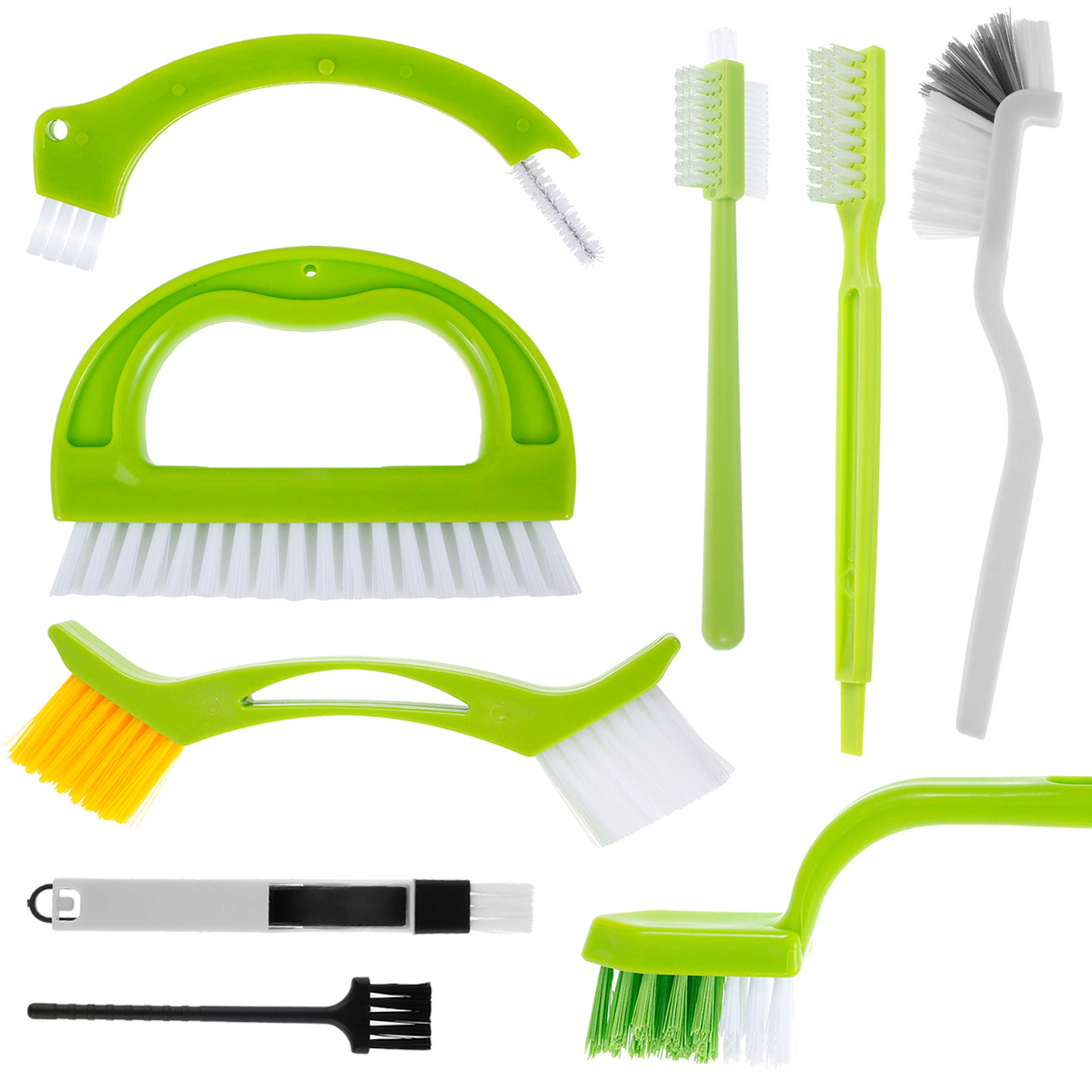Grout Cleaning Brush Set for Tile Joints, Grooves & Hard-to-Reach Crevices – view 1