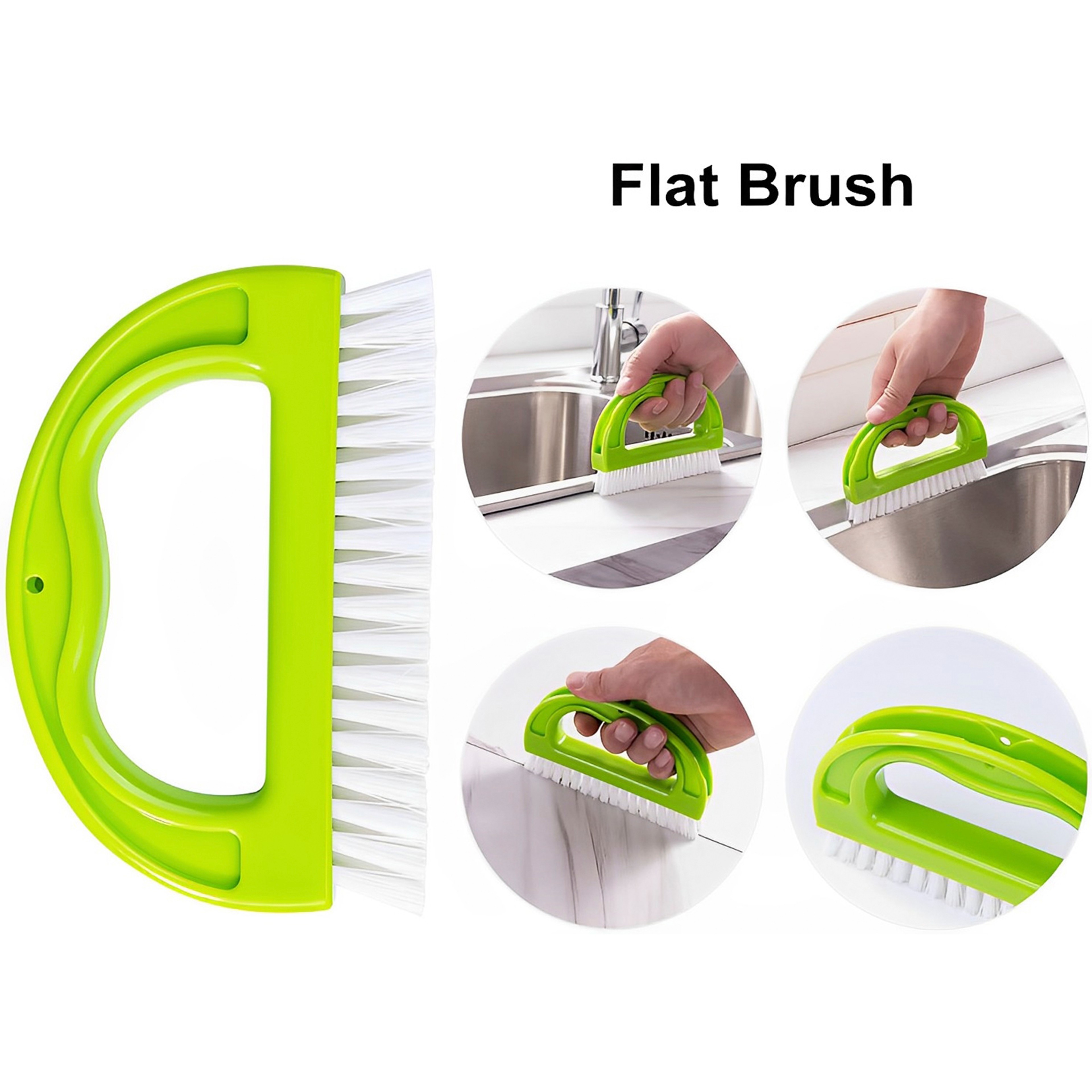 Grout Cleaning Brush Set for Tile Joints, Grooves & Hard-to-Reach Crevices – view 3