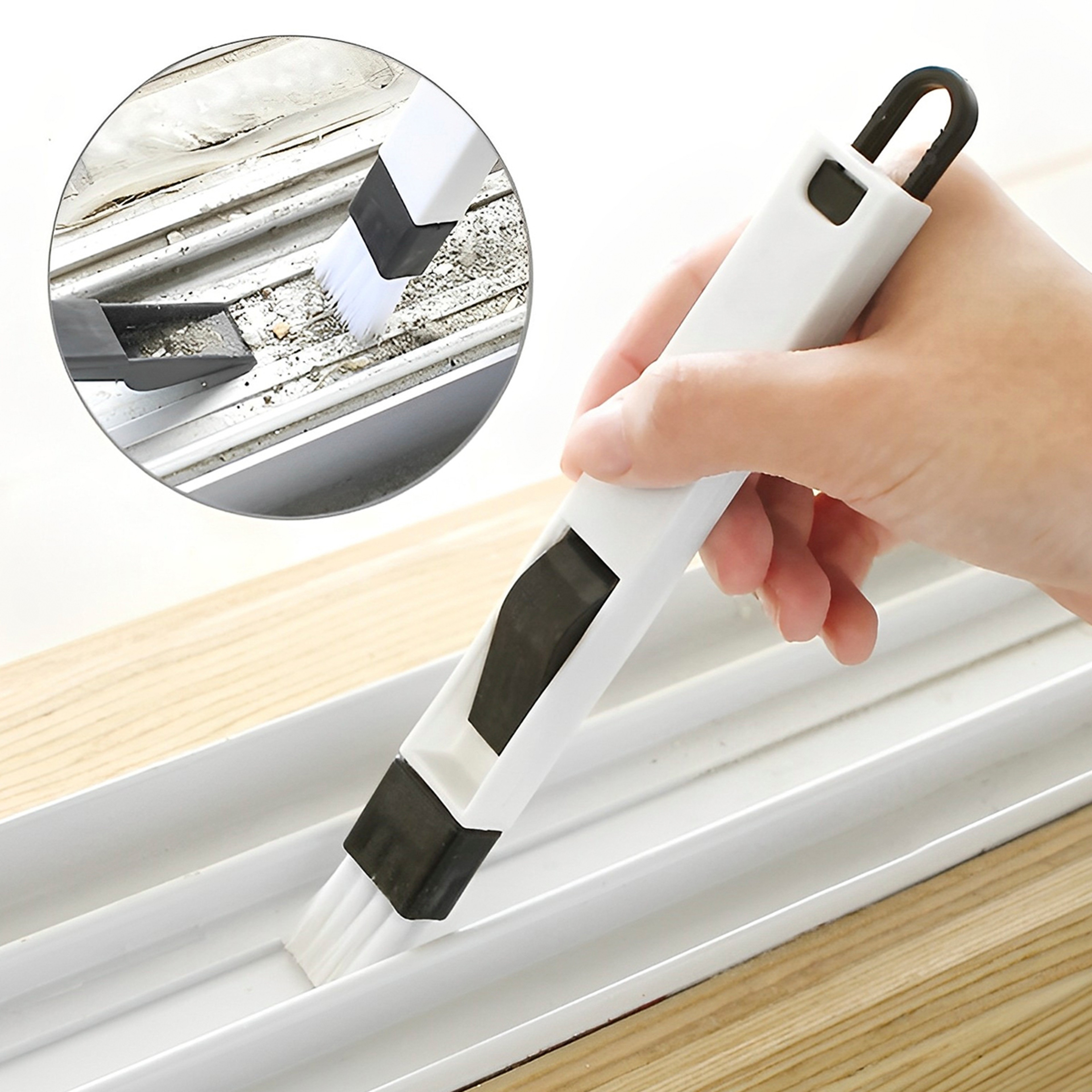Grout Cleaning Brush Set for Tile Joints, Grooves & Hard-to-Reach Crevices – view 5