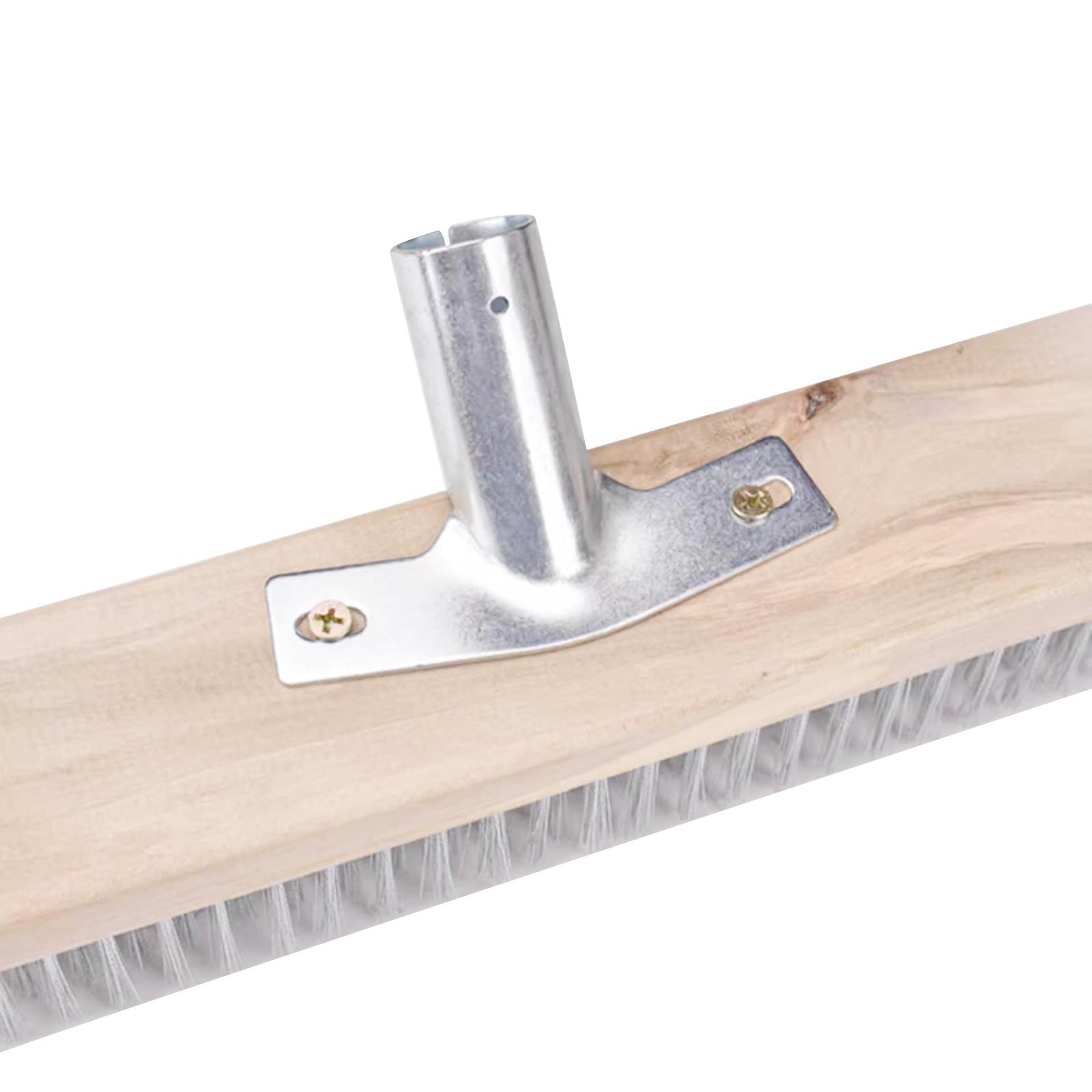 Heavy Duty Stainless Steel Wire Brush Floor Scrub Brush for Pool, Deck & Concrete Cleaning – view 5