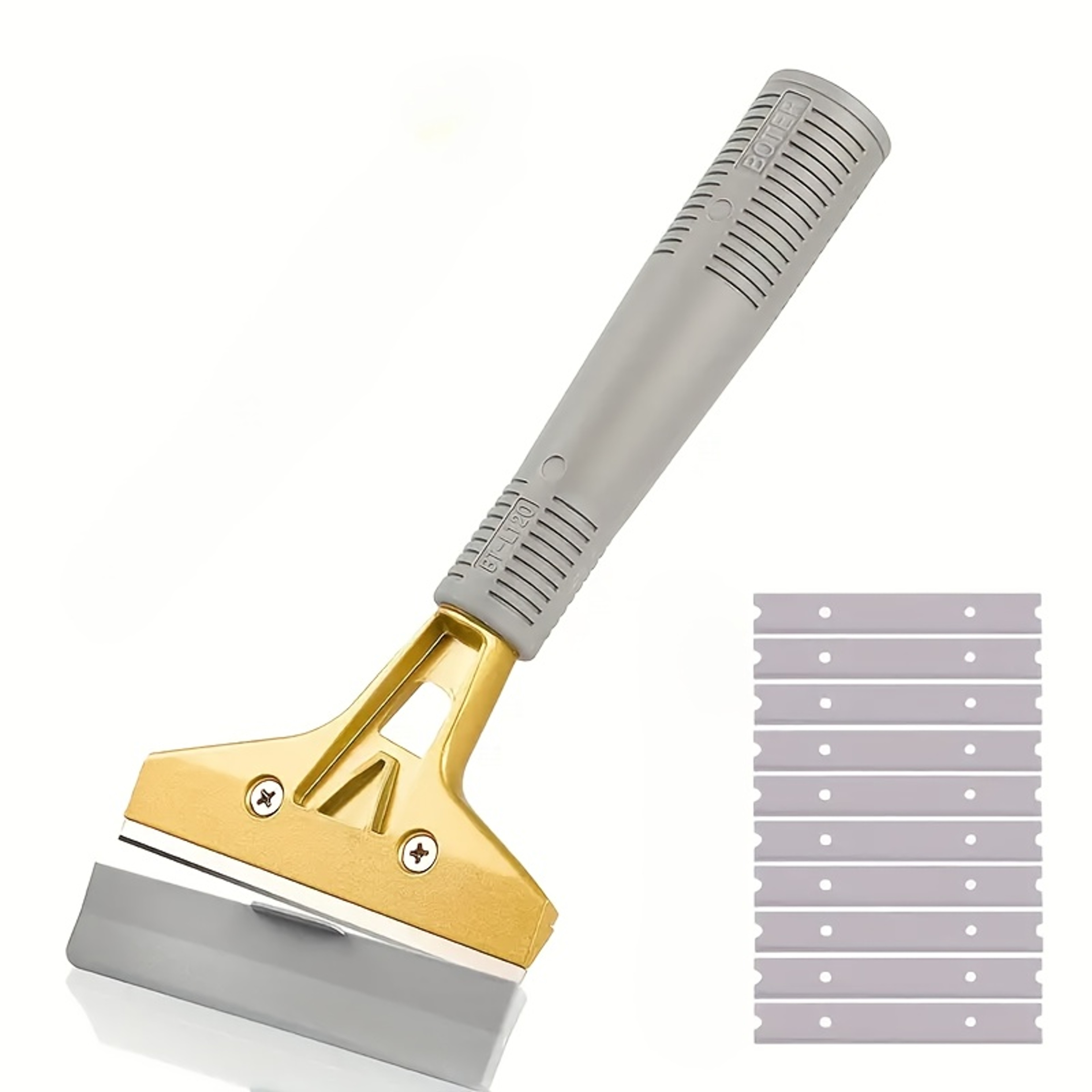 Multi Surface Razor Scraper with  Replacement Blades for Glass, Paint & Sticker Removal – view 1