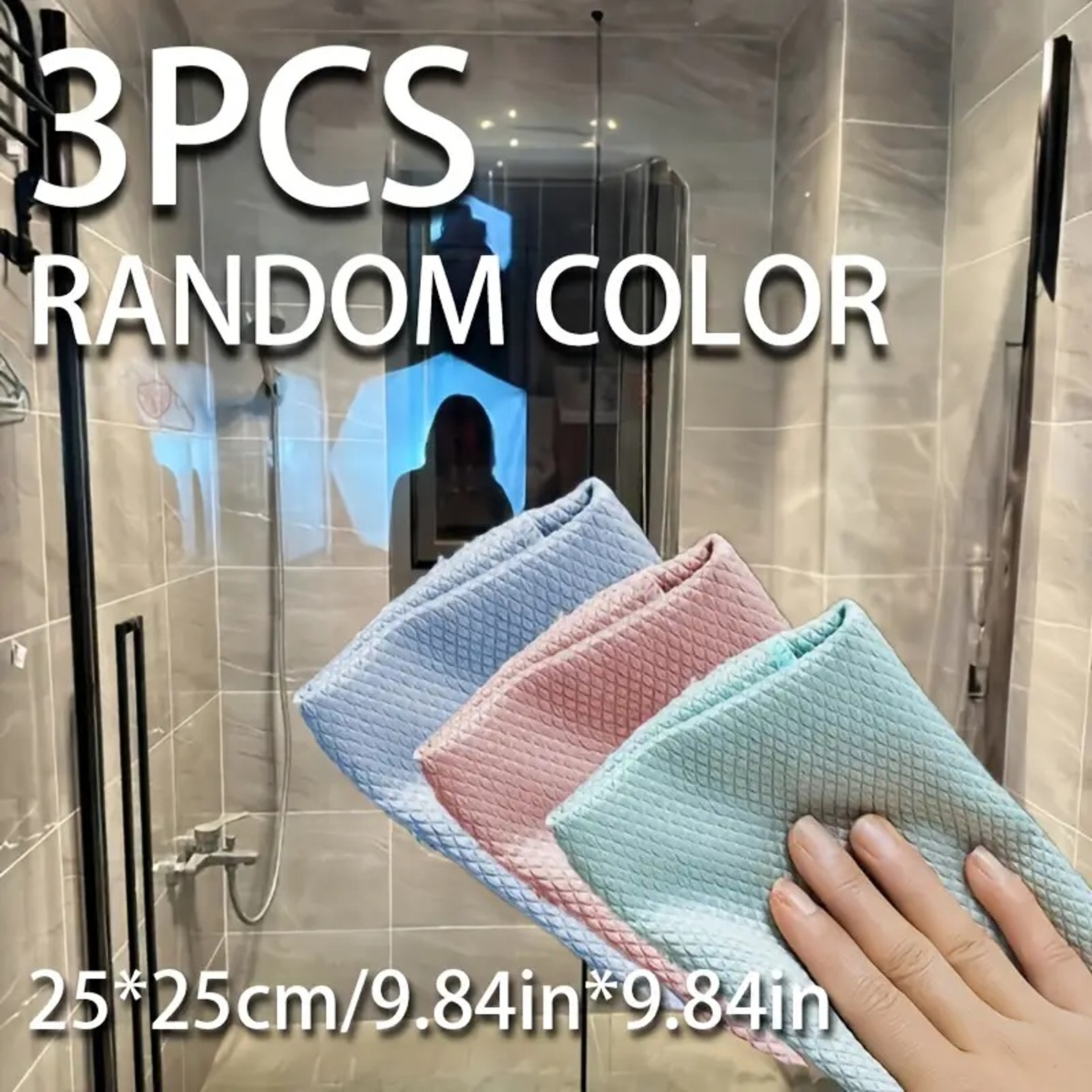 CrystalClear Magic Cleaning Cloth Pack  Microfiber Glass Cloth For Streak Free Windows Mirrors  Car 1