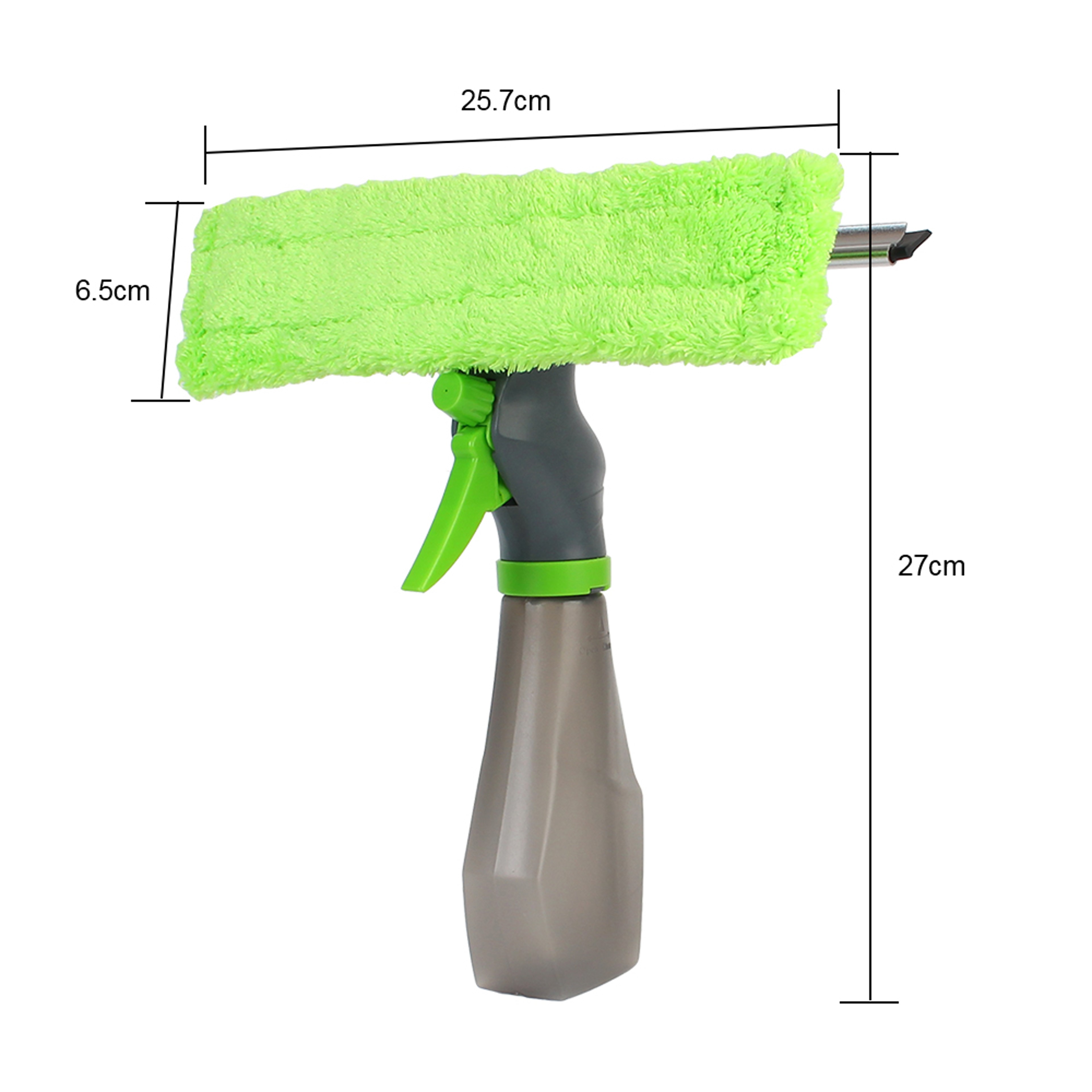 Window Cleaner Spray Bottle with Microfiber Window Cleaner Pad & Window Squeegee – view 5