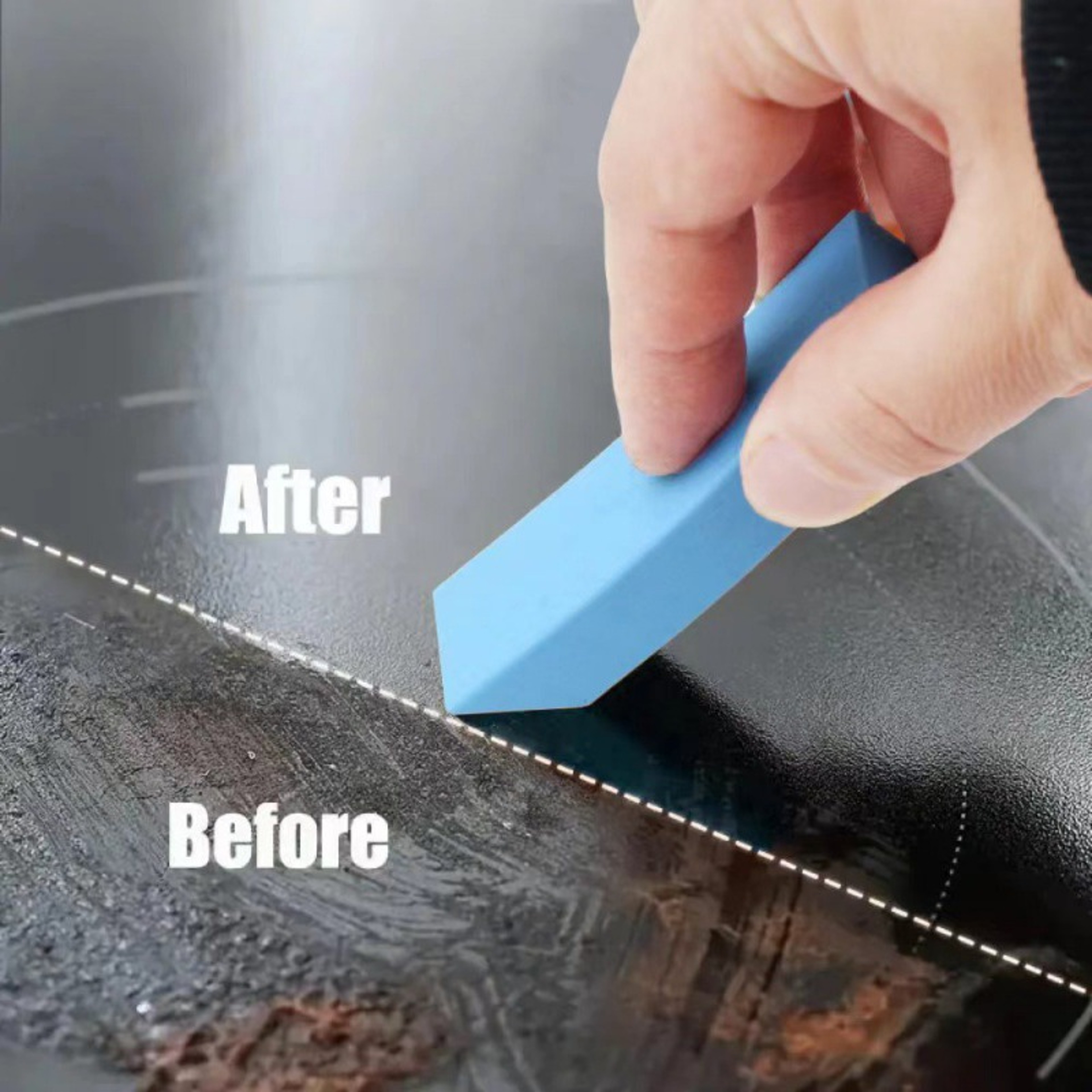 SparkClean Limescale Remover  Rust Remover Cleaning Eraser For Kitchen  Bathroom Surfaces 2
