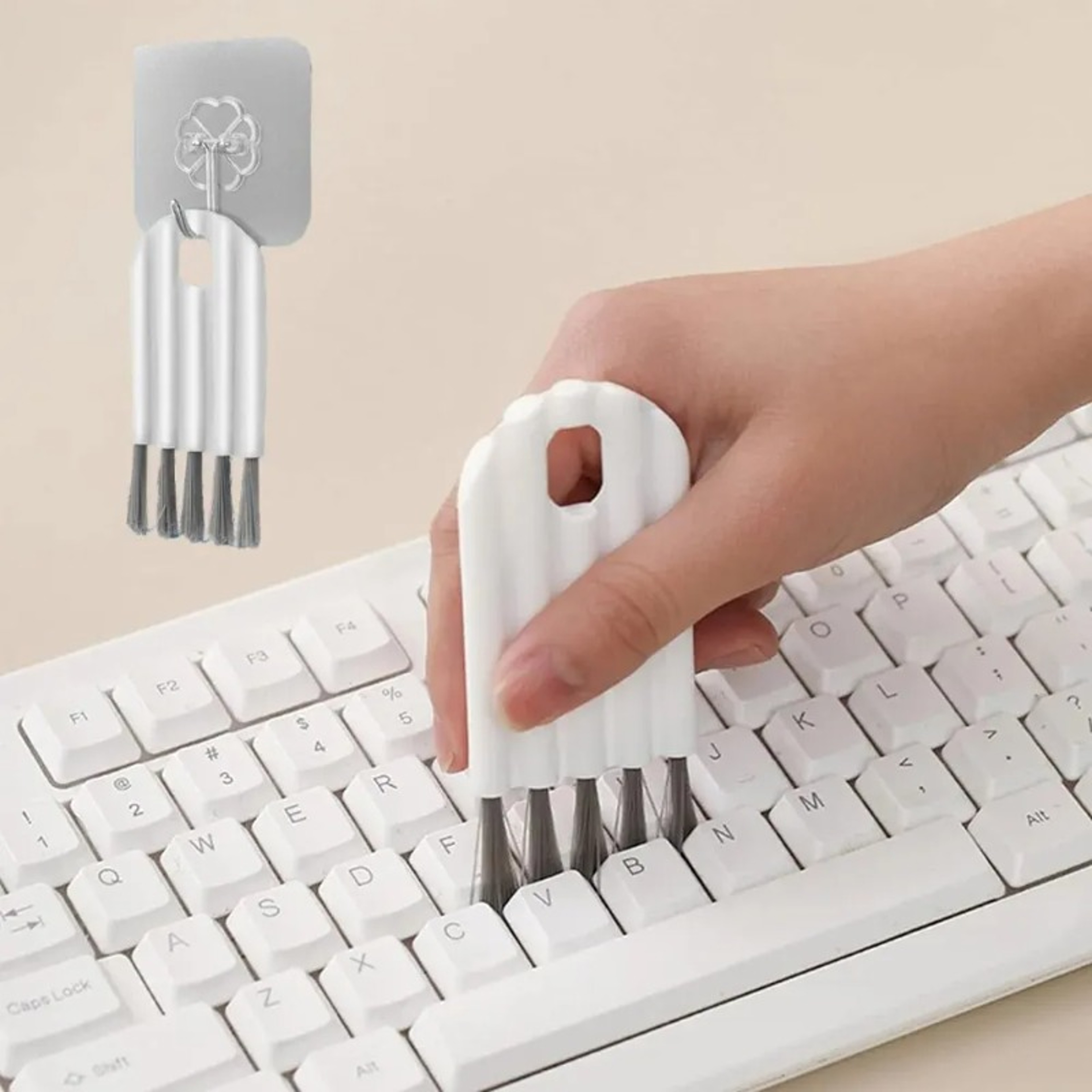 Flexible Gap Cleaning Brush for Bottles, Cup Lids & Kitchen Crevices – view 3