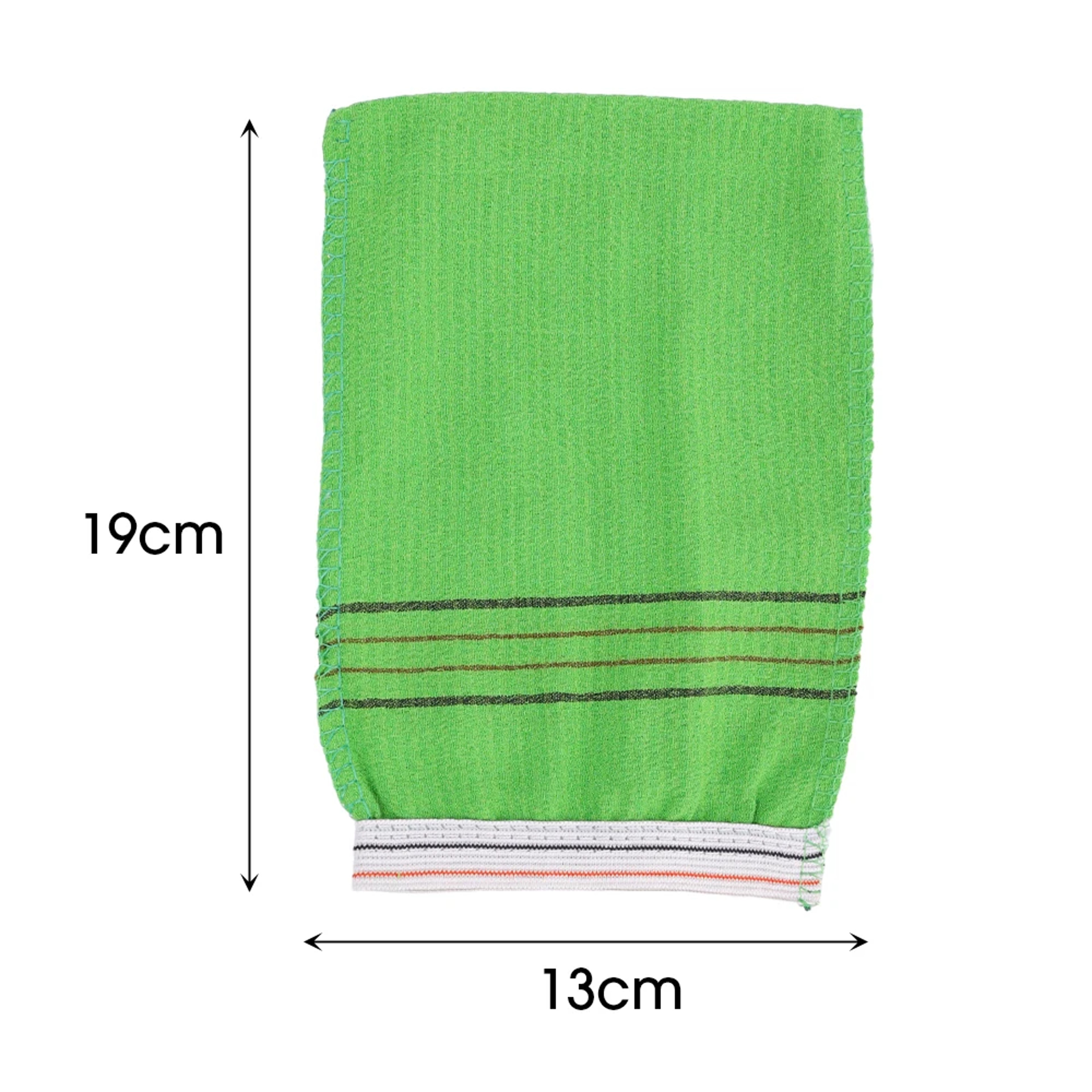 Korean Exfoliating Mitt Body Scrub Glove For Smooth Skin Spa Bath Towel 4