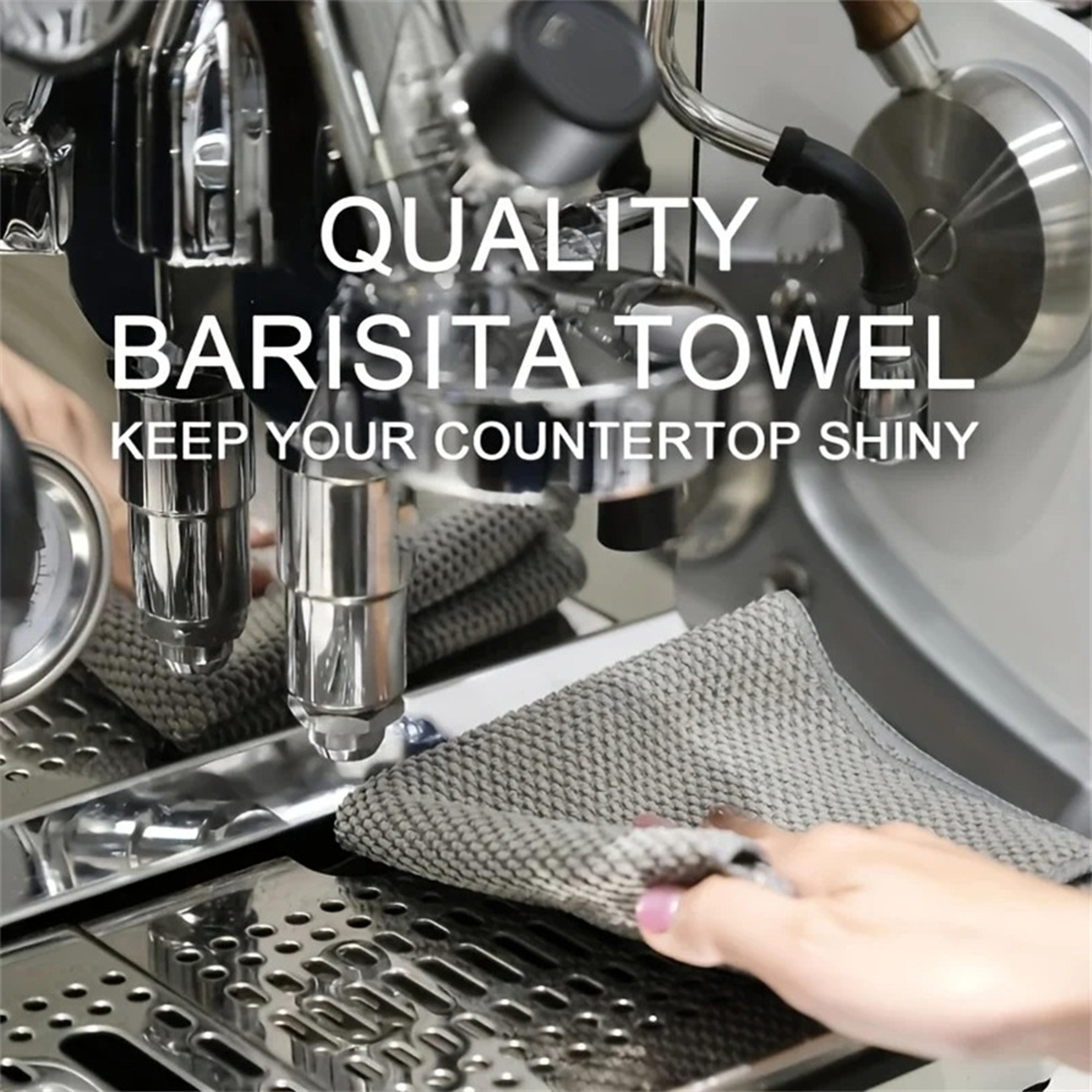 Space Print Microfiber Kitchen Towels Pack Highly Absorbent Waffle Weave Dish Towels – view 6