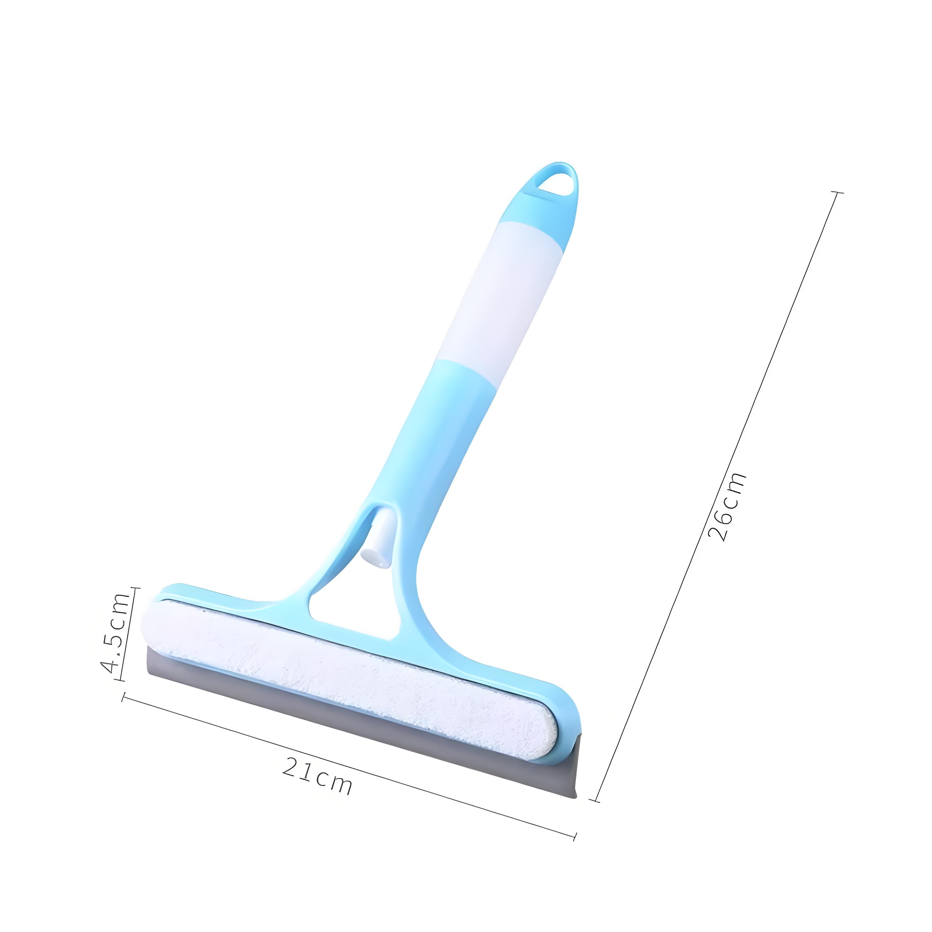 Window Cleaner Tool with Spray Bottle & Double Sided Glass Squeegee – view 6