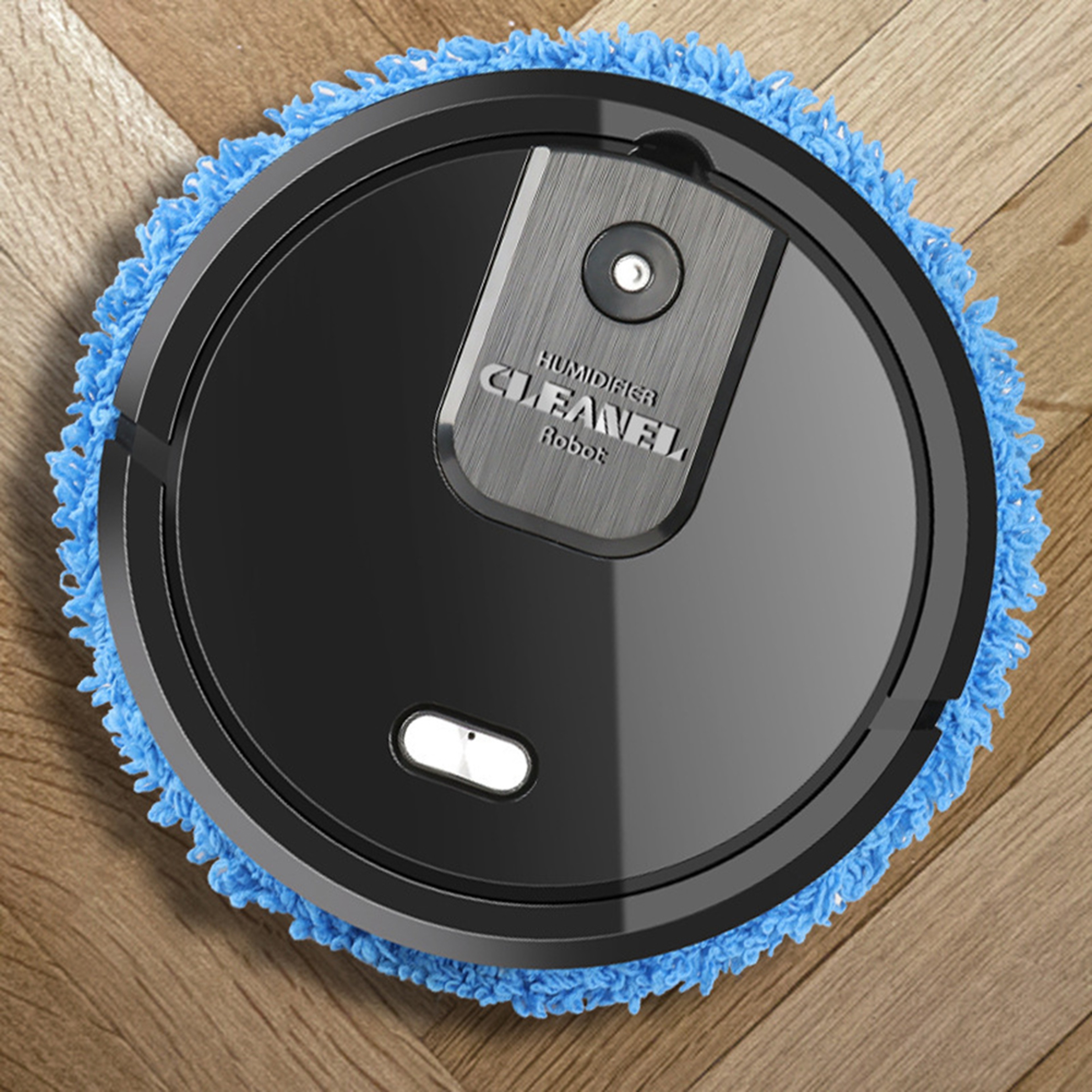 Smart Robot Mop Automatic Floor Cleaner with Spray Rechargeable Wet Dry Cleaning – view 1