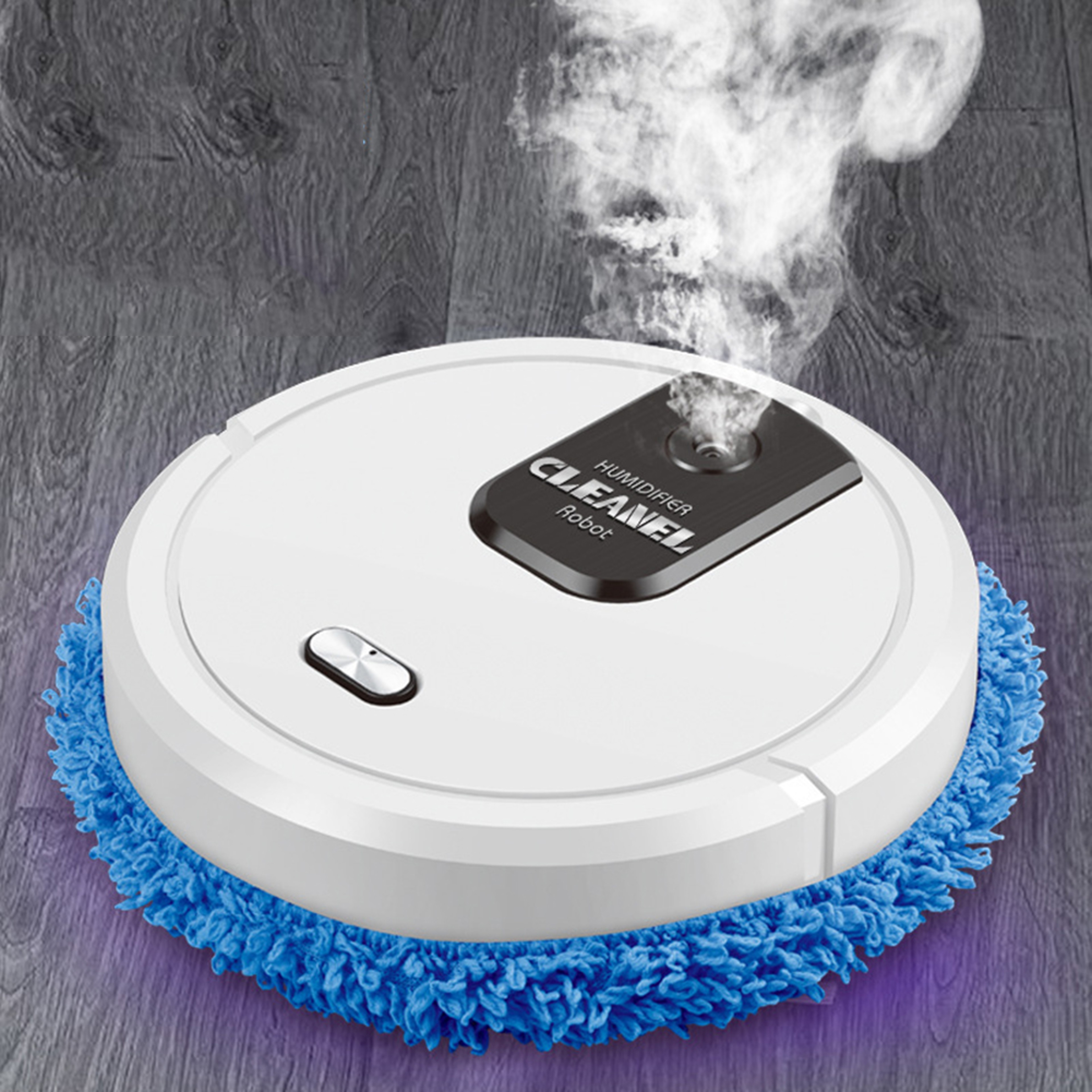 Smart Robot Mop Automatic Floor Cleaner with Spray Rechargeable Wet Dry Cleaning – view 3