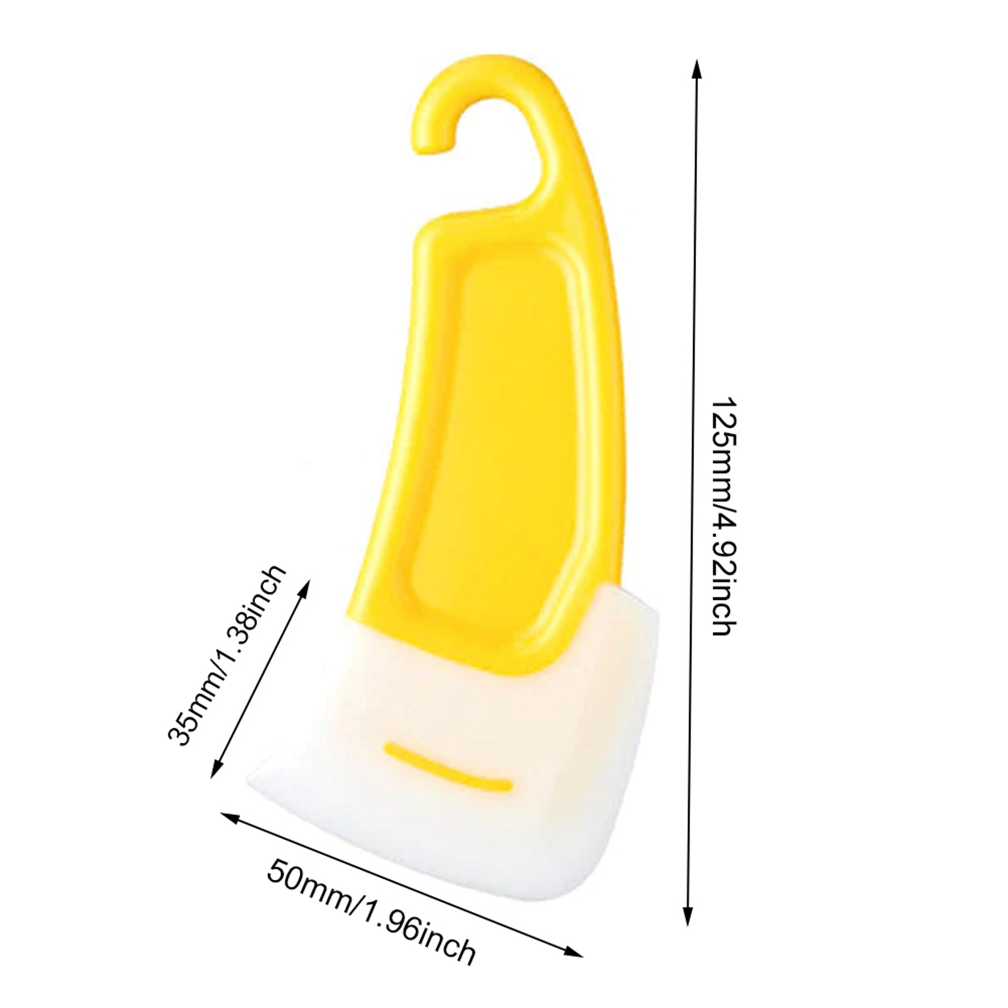 Flexible Silicone Bowl Scraper Dough Spatula Kitchen Scraper Tool 4