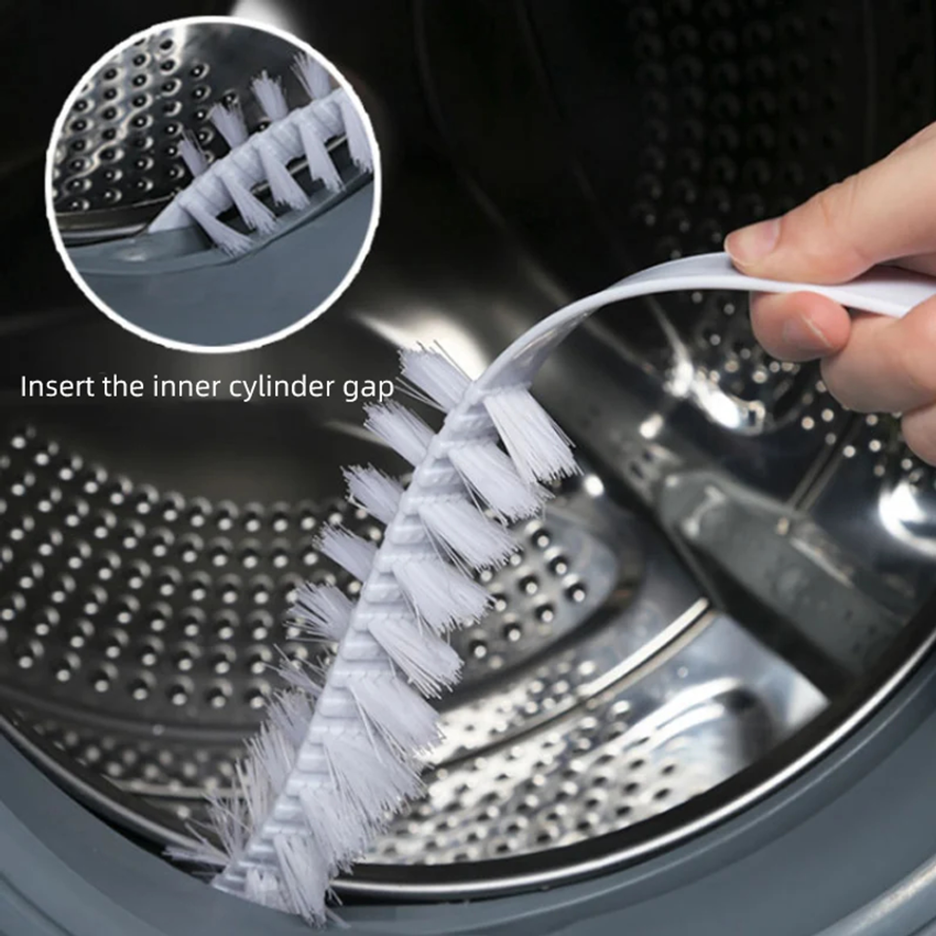 Long Handle Washing Machine Cleaning Brush for Deep Drum & Crevice Cleaning – view 1