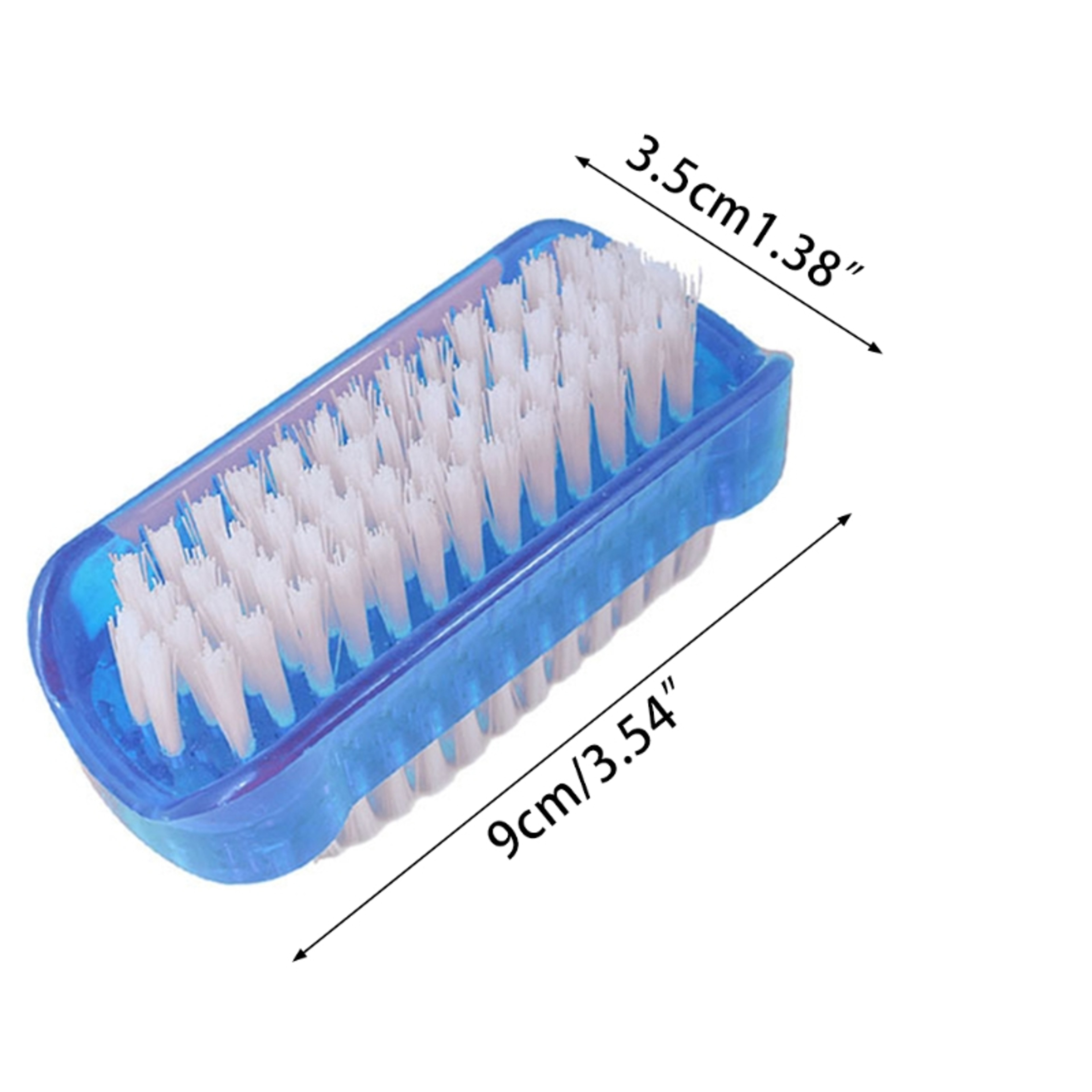 Double Sided Nail Cleaning Brush Soft Fingernail Scrub Brush for Hands and Toes – view 6