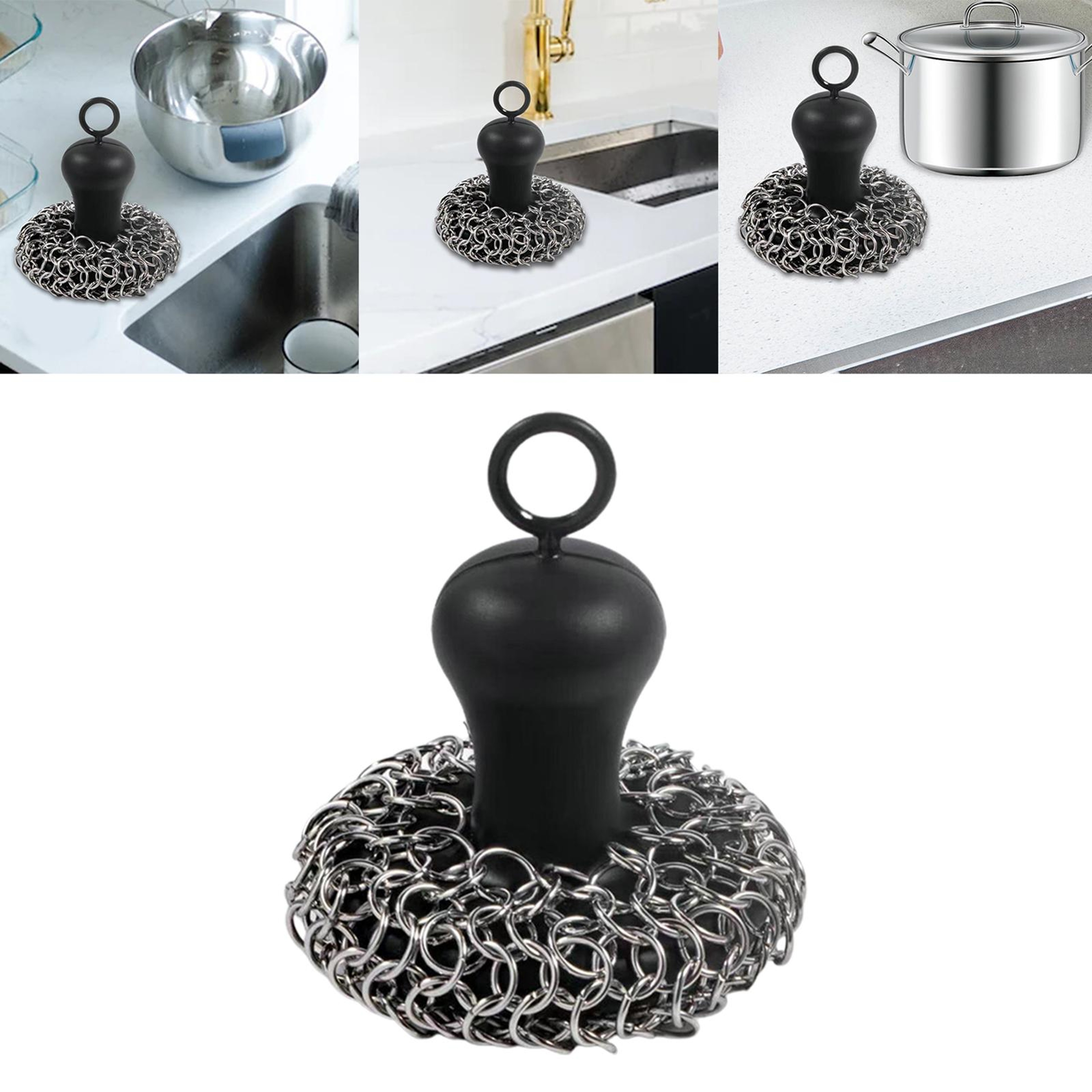 Multifunction Dish Scrub Brush for Pots, Pans & Kitchen Cleaning – view 3
