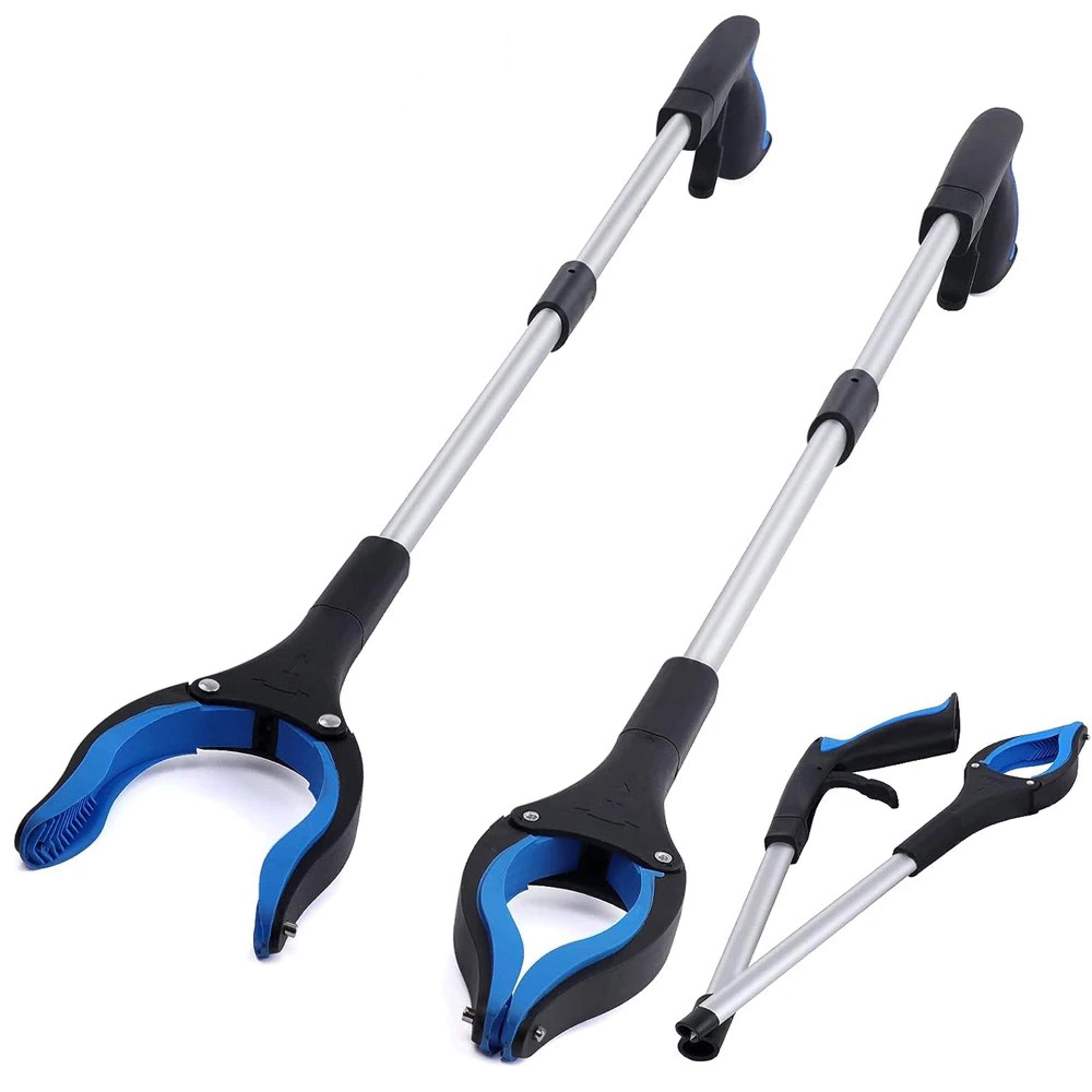 Foldable Reacher Grabber Tool Lightweight Extra Long Pickup Grabber for Elderly & Daily Use – view 1