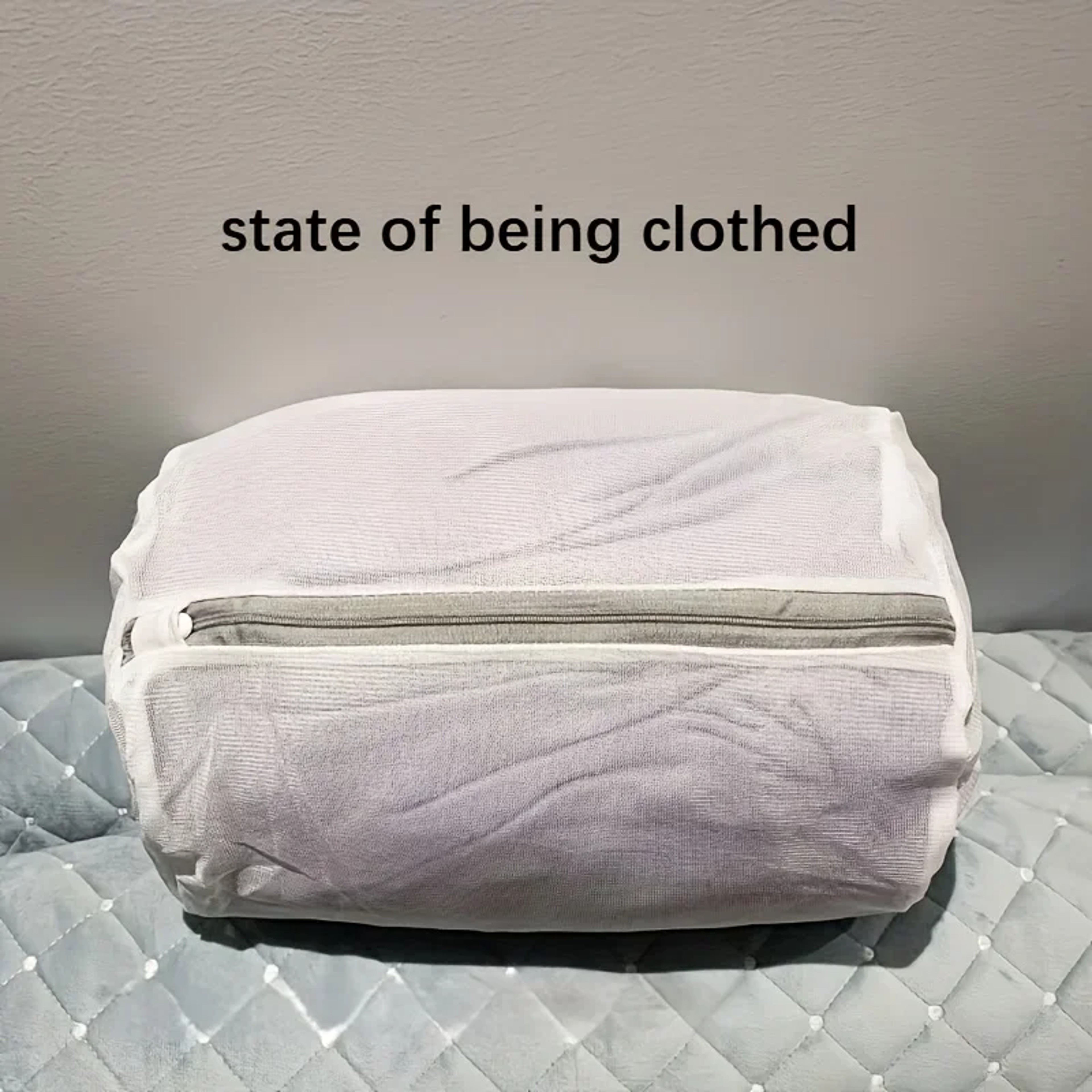 Reusable Shoe Laundry Bag Fine Mesh Washing Machine Shoe Protector With Zipper 3