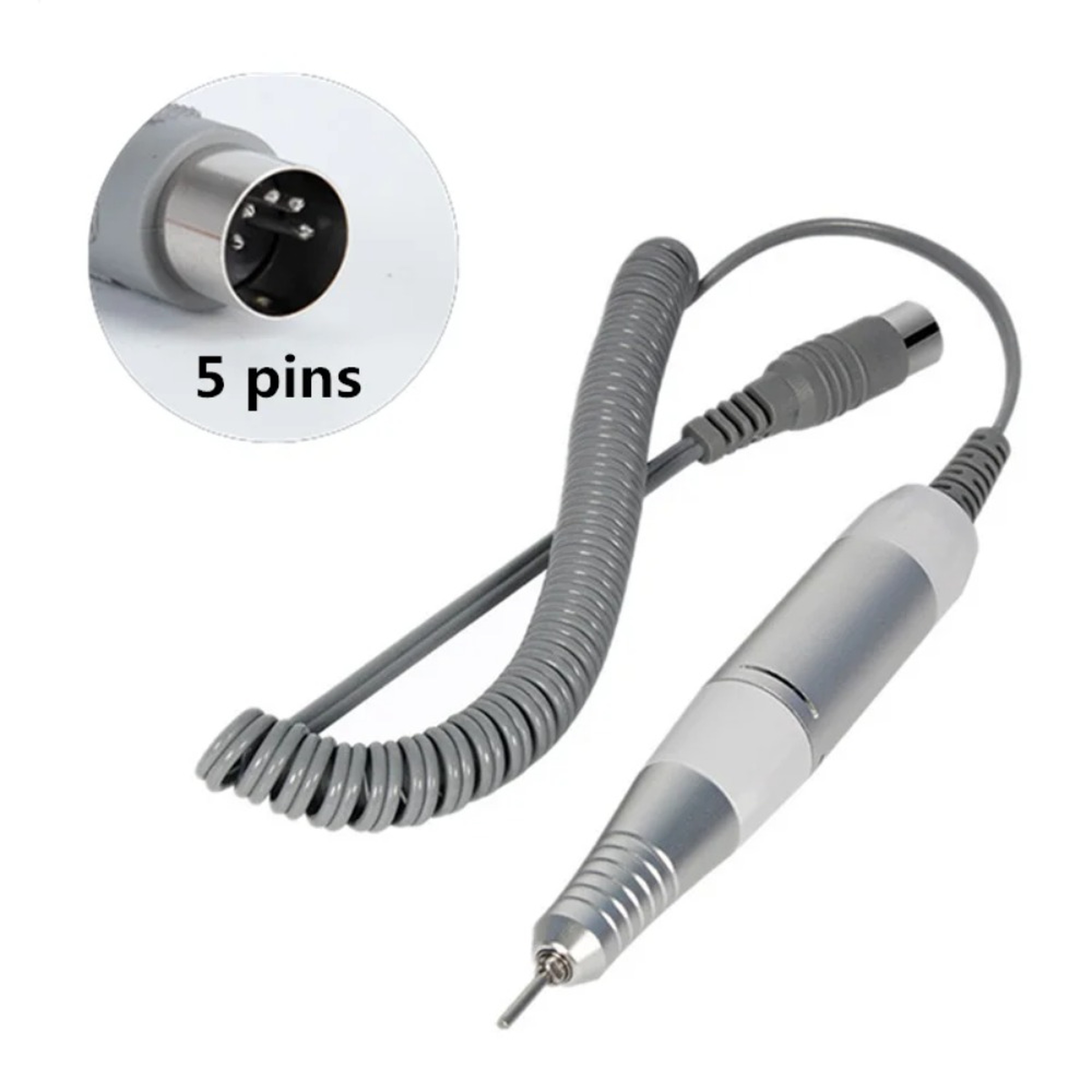 Electric Nail Drill Handpiece Pin Replacement Nail Drill Handle for Manicure & Pedicure – view 7