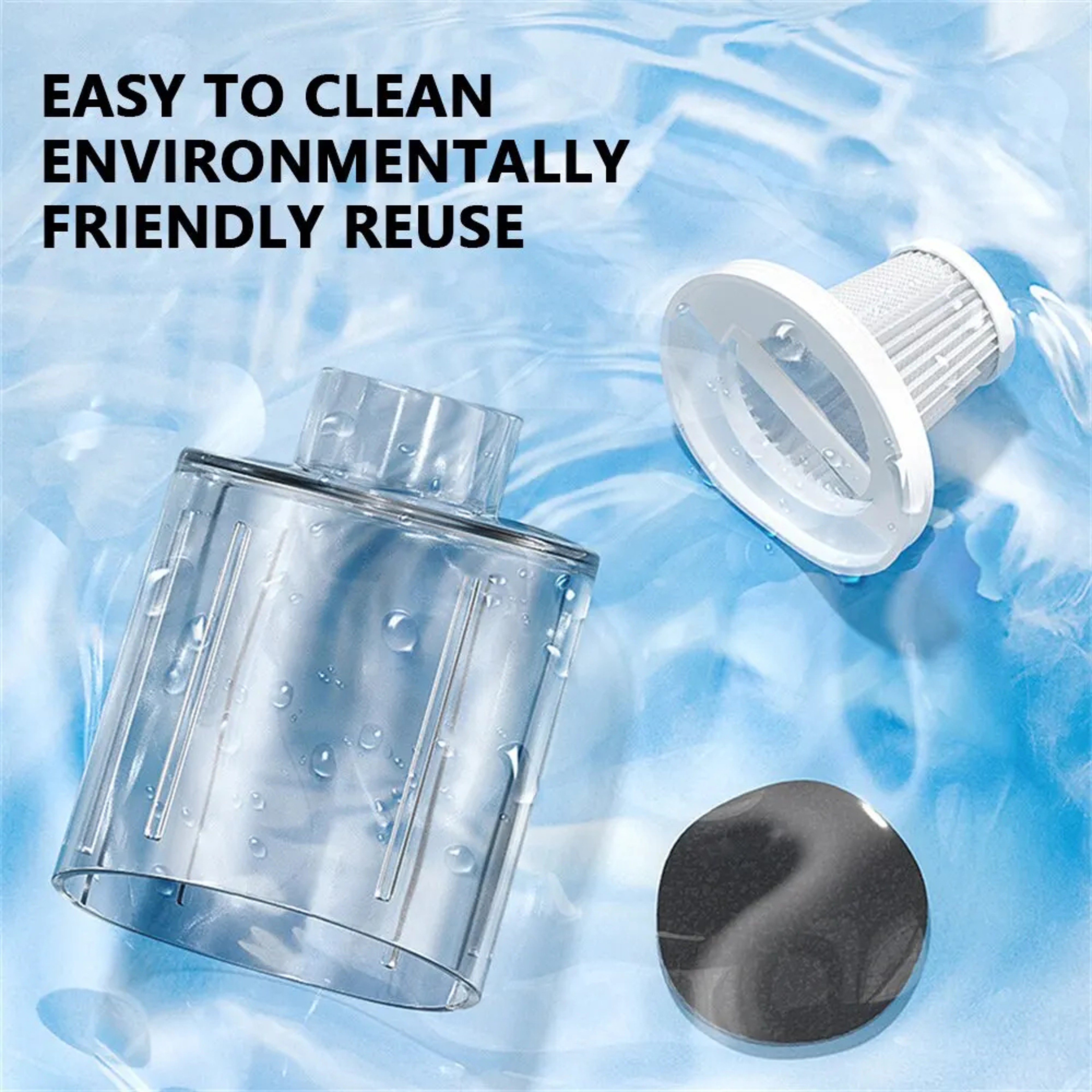 Cordless Handheld Vacuum Cleaner Portable Mini Car Vacuum for Home, Pet Hair & Everyday Cleaning – view 3