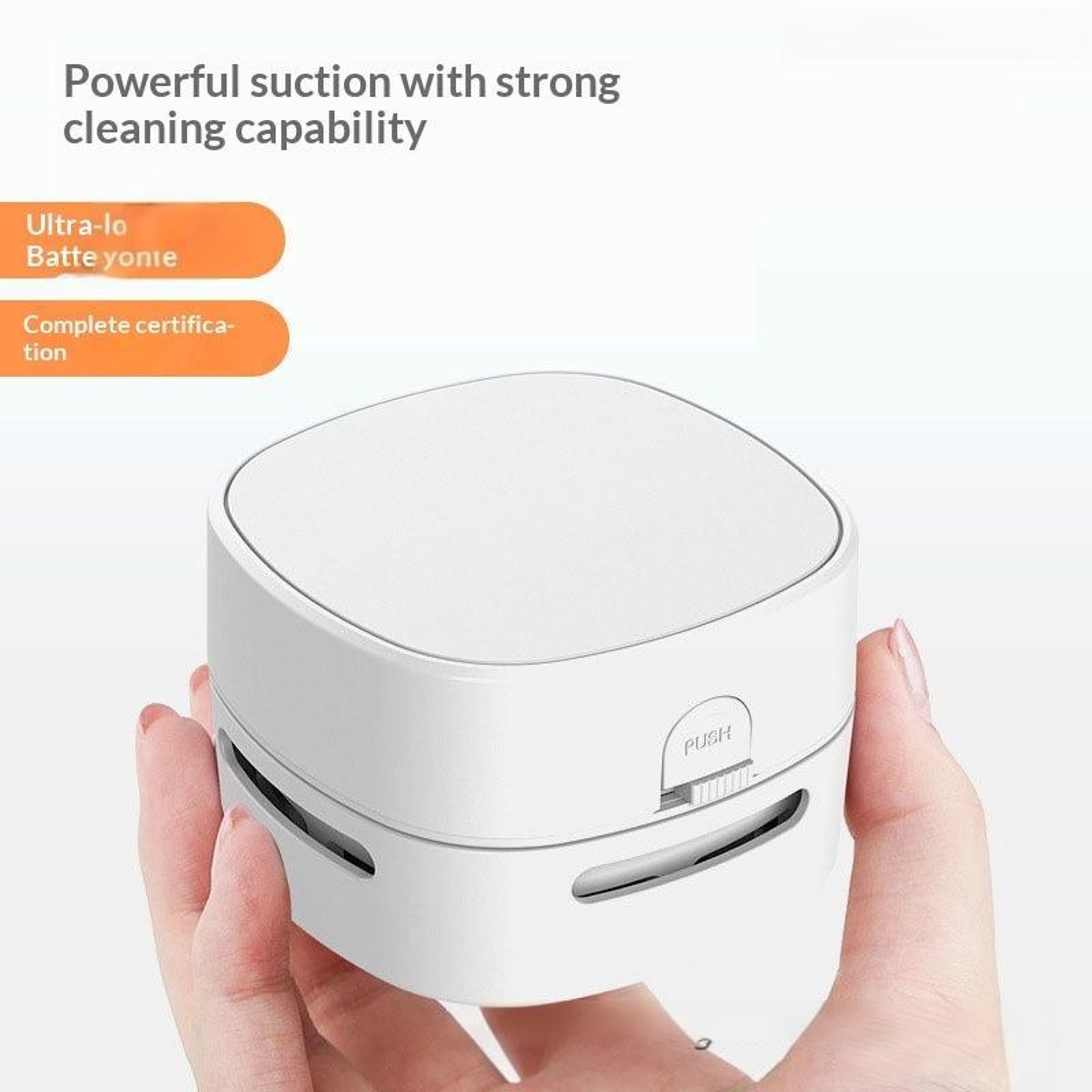 Handheld Vacuum Cleaner For Desk Car  Keyboard USB Rechargeable Mini Dust Cleaner 1