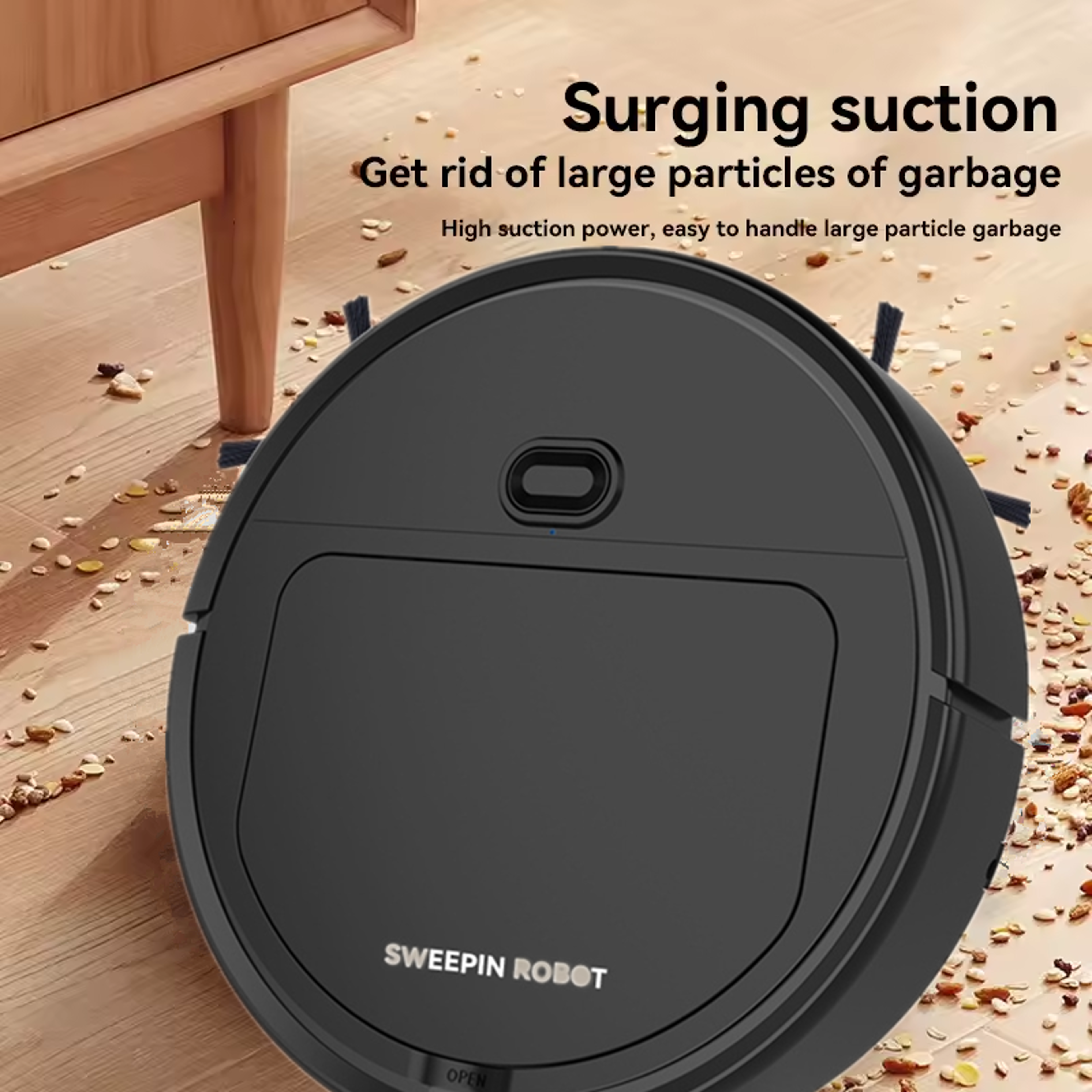 Robot Vacuum Cleaner and Mop Automatic Floor Cleaning Robot for Hard Floors and Low Carpets – view 4