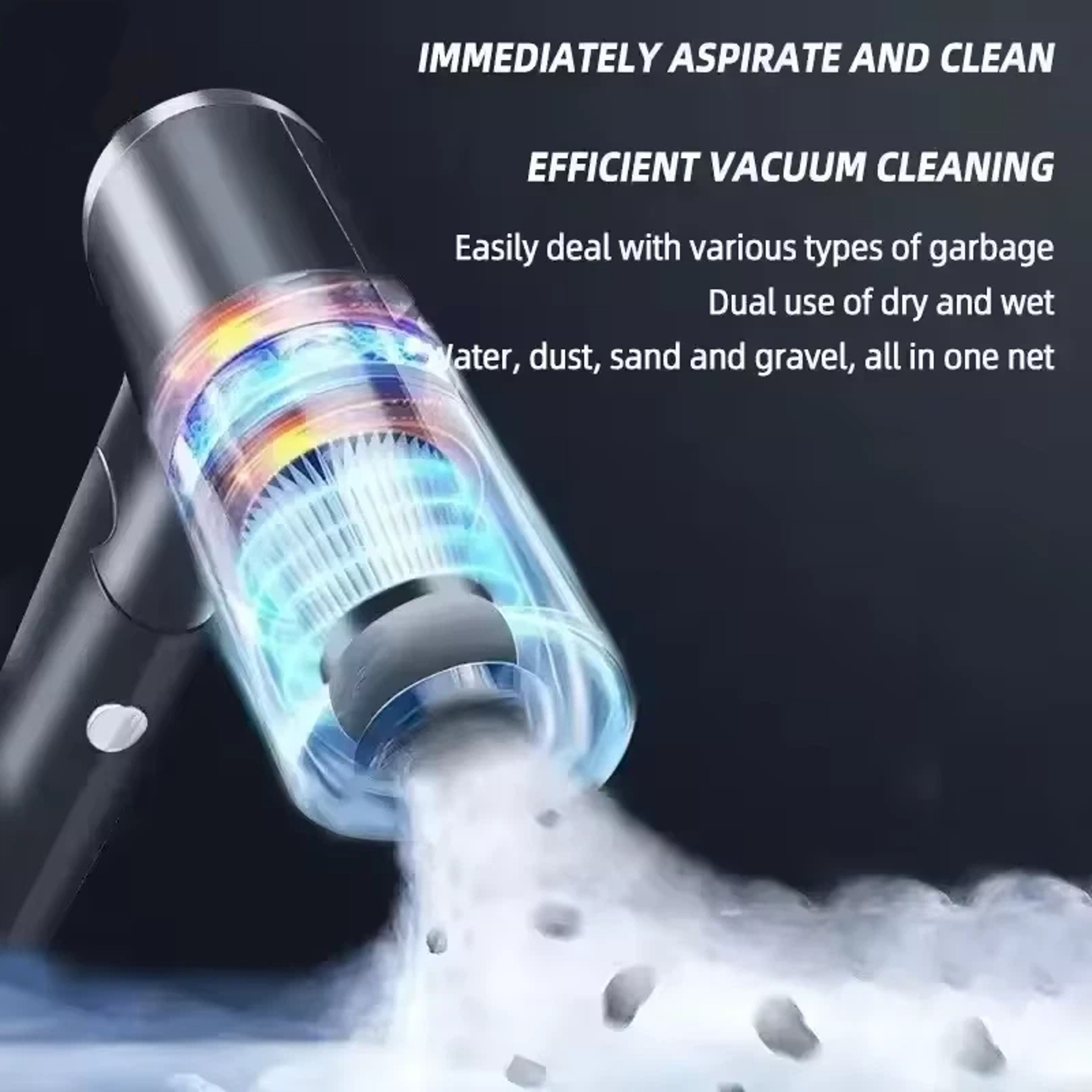 Cordless Car Vacuum Handheld Vacuum Cleaner With Blower And Air Pump 1