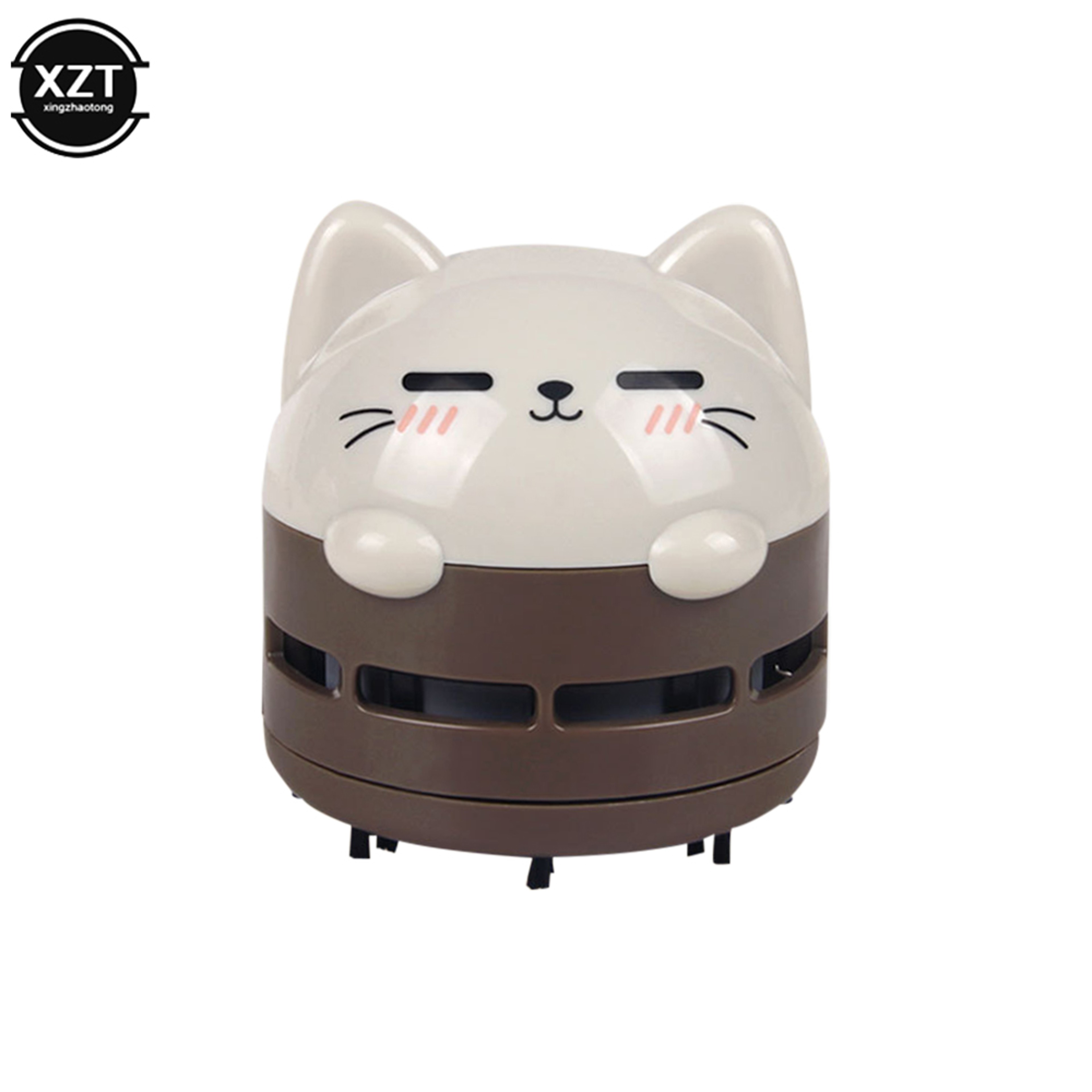 Cute Mini Desktop Vacuum Cleaner USB Rechargeable Portable Crumb Cleaner for Desk, Keyboard & Crafts – view 7