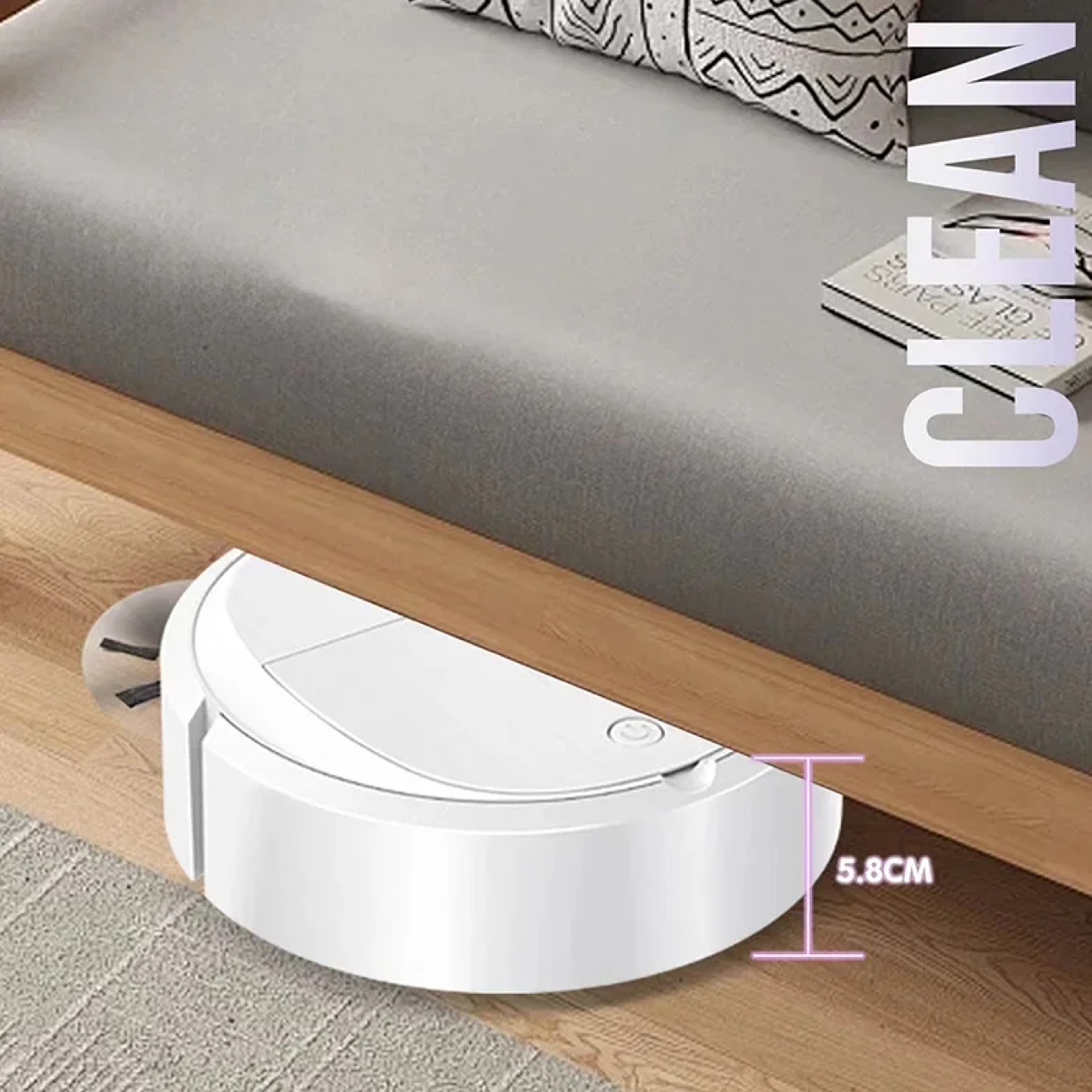 SmartSweep Robot Vacuum Cleaner USB Rechargeable Mini Automatic Floor Cleaner 2