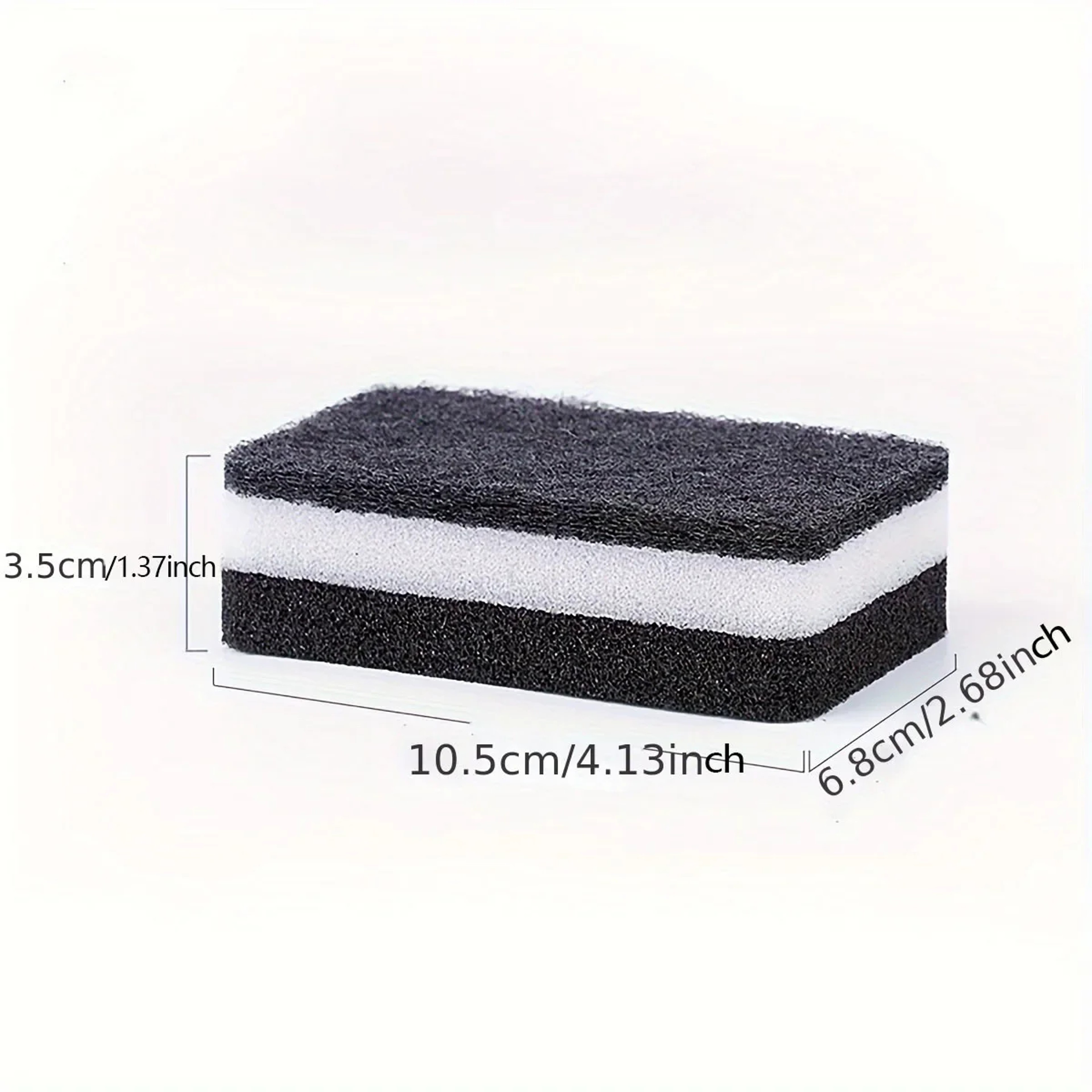 Heavy Duty Dishwashing Sponge Double Sided Kitchen Scrub Sponge for Pots, Pans & Sinks – view 6