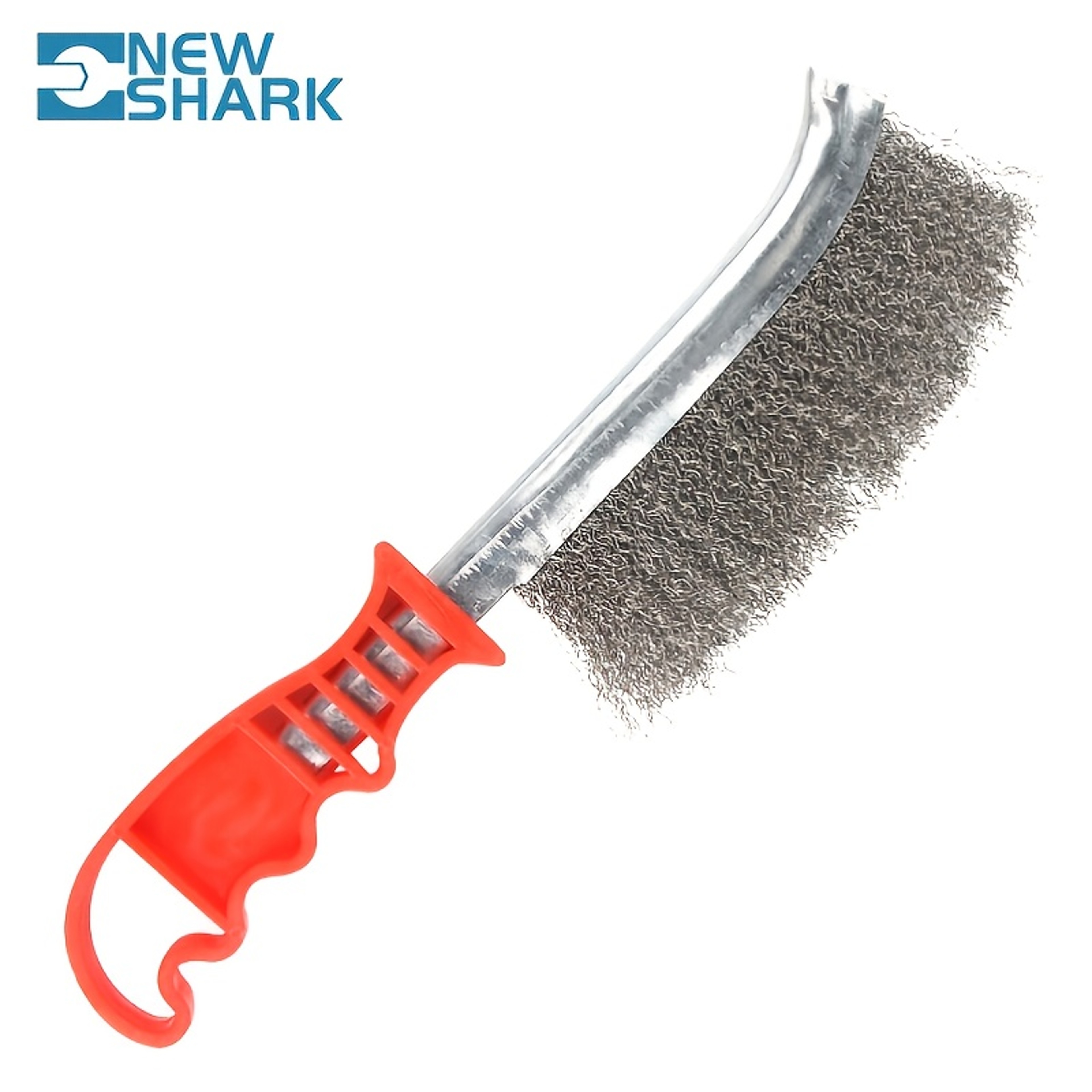 Heavy Duty Steel Wire Wheel Brush for Rust Removal, Metal Polishing & Wood Surface Cleaning – view 1